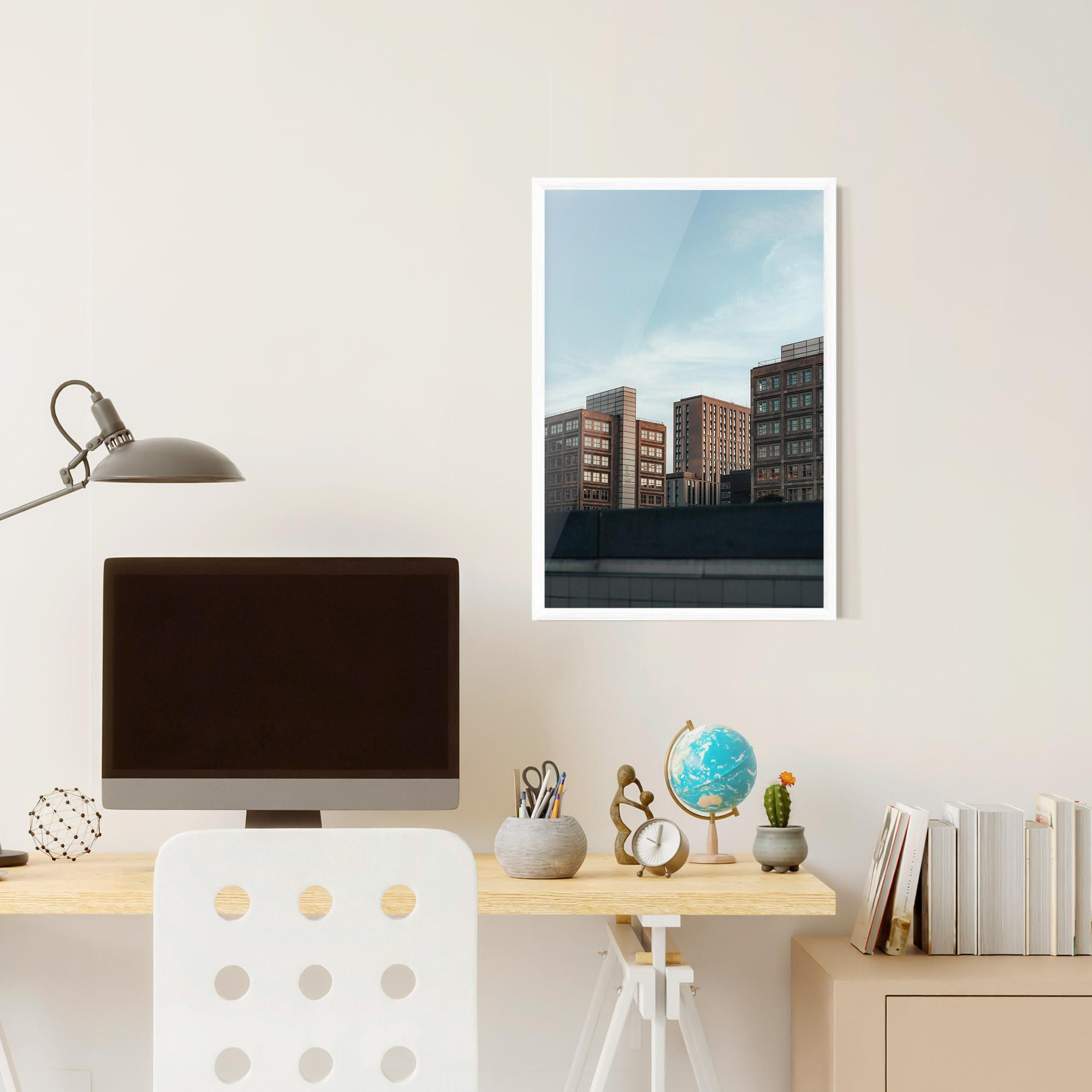 Poster Înrămat Daylight Building mockup 6