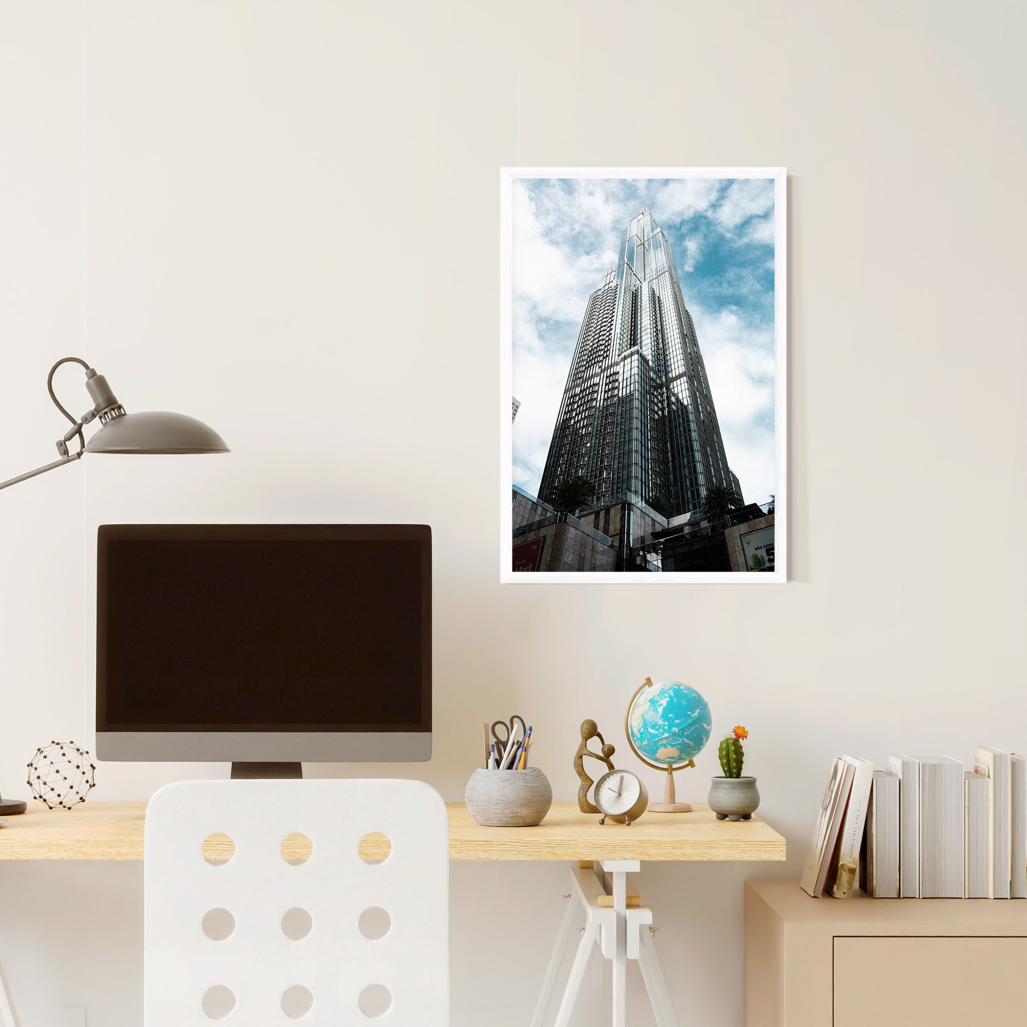 High Building Sky mockup 6