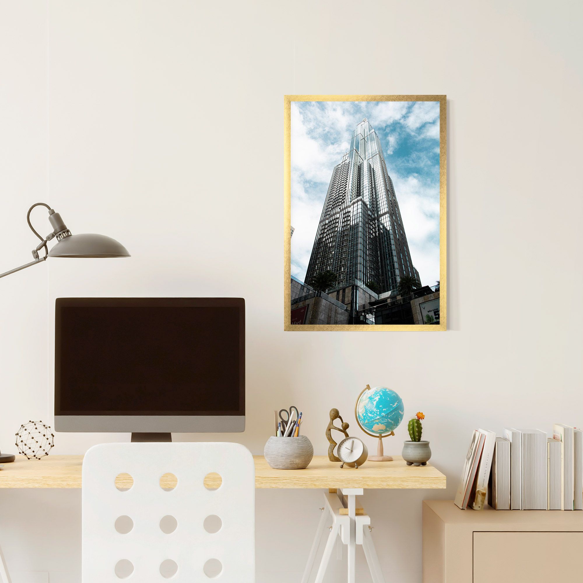 High Building Sky mockup 6