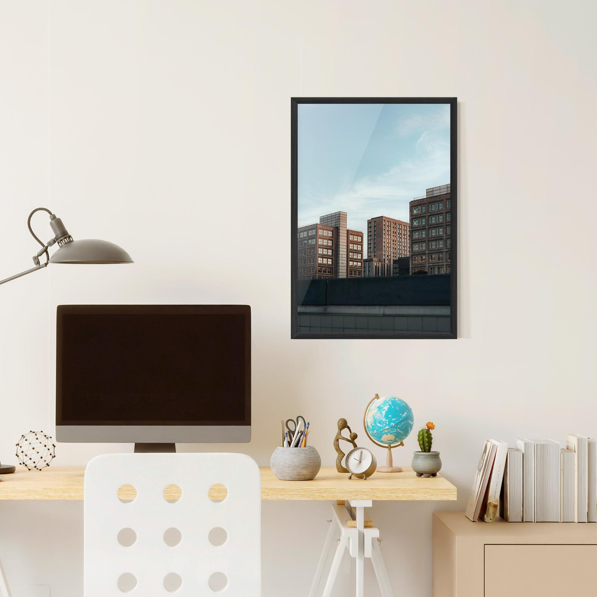 Poster Înrămat Daylight Building mockup 6