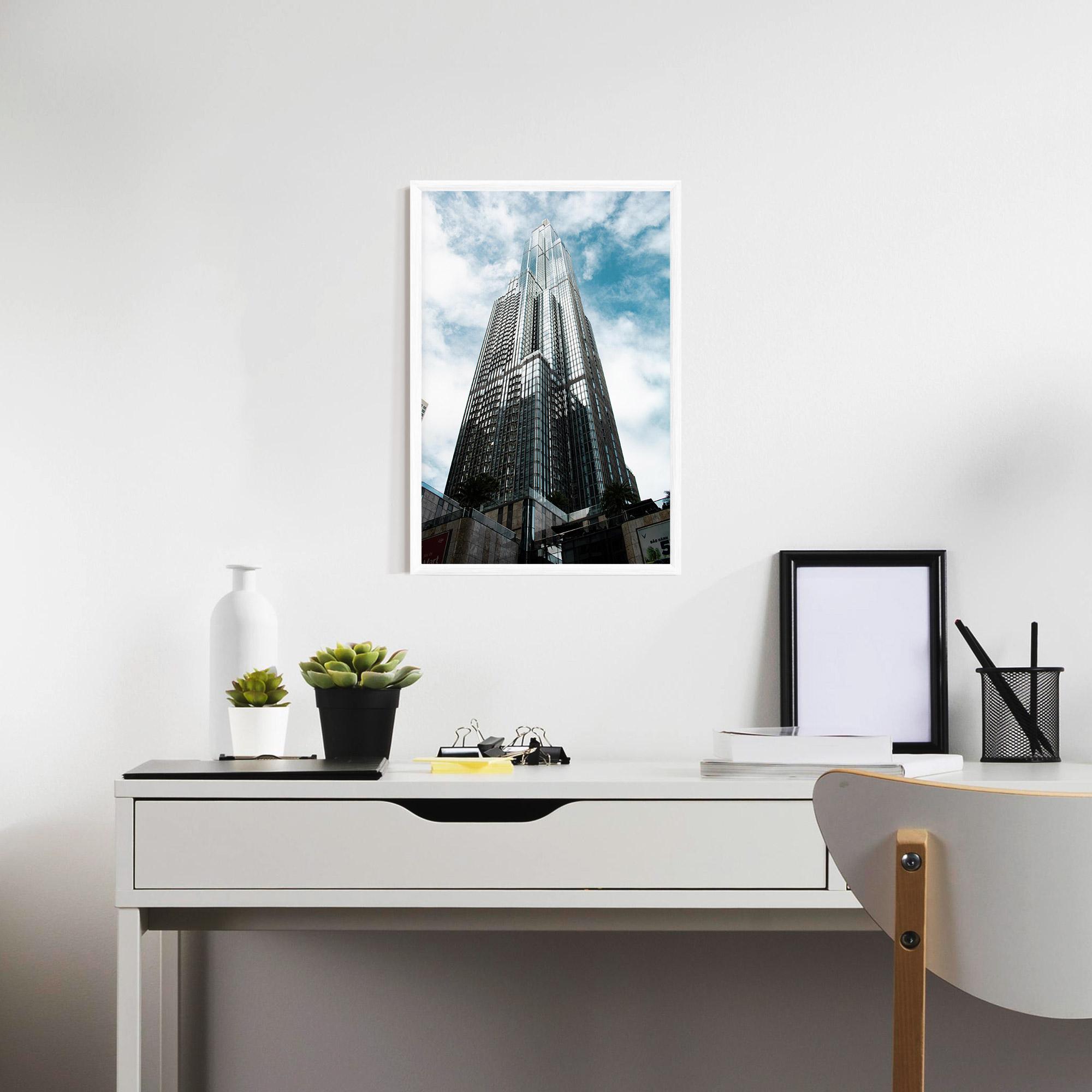 Poster Înrămat High Building Sky mockup 7