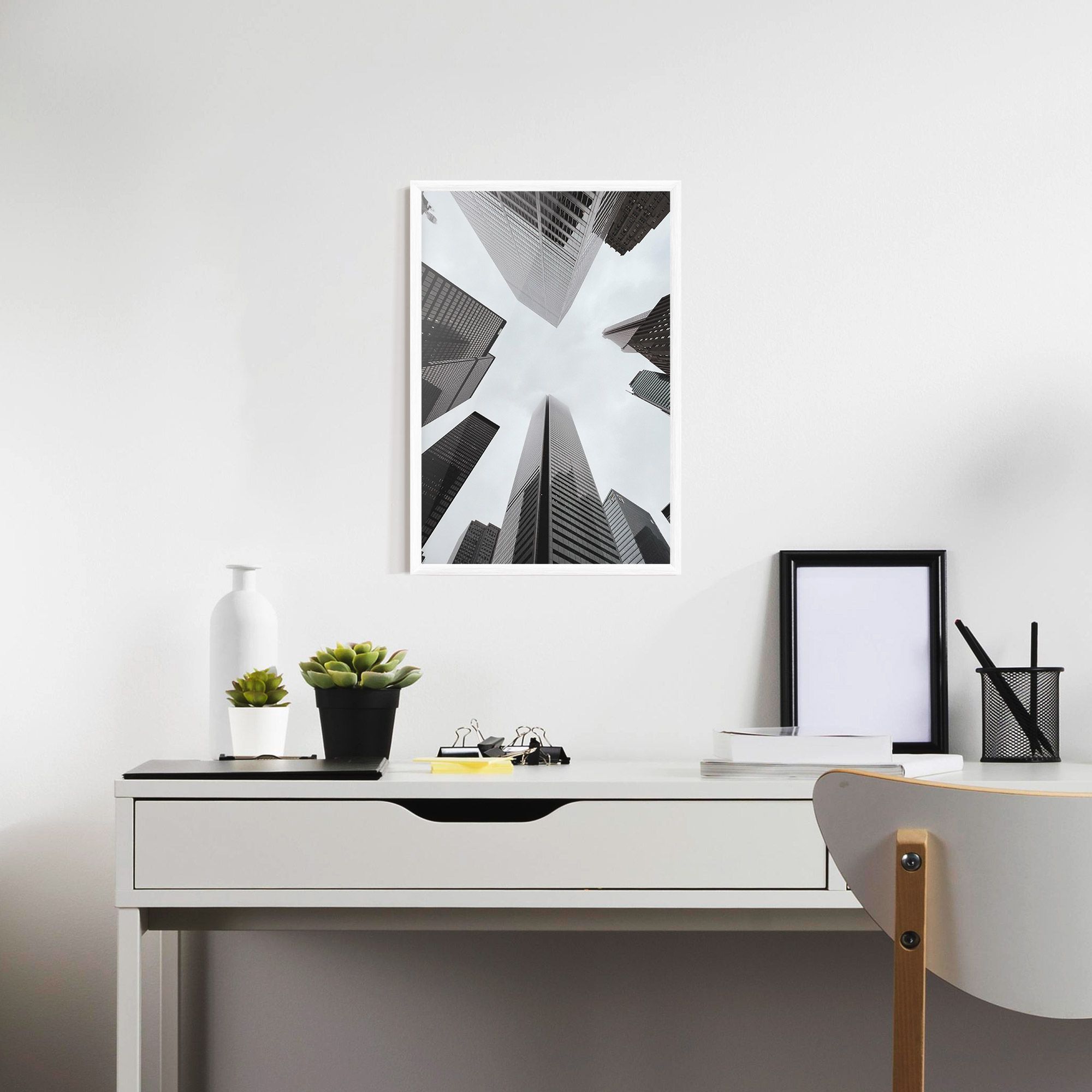 High Grey Building mockup 7