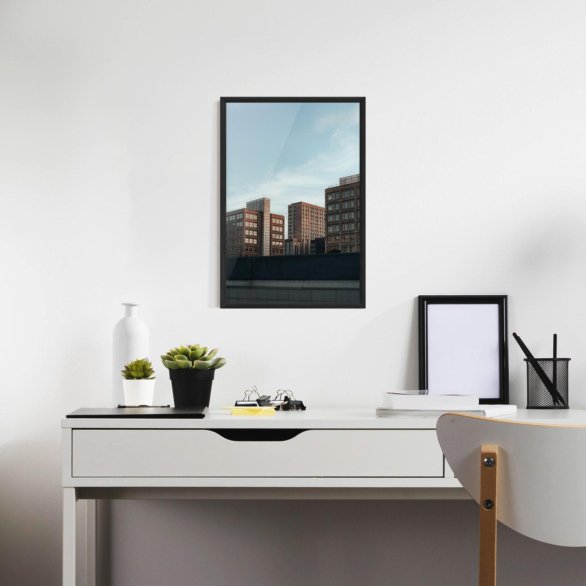 Poster Înrămat Daylight Building mockup 7