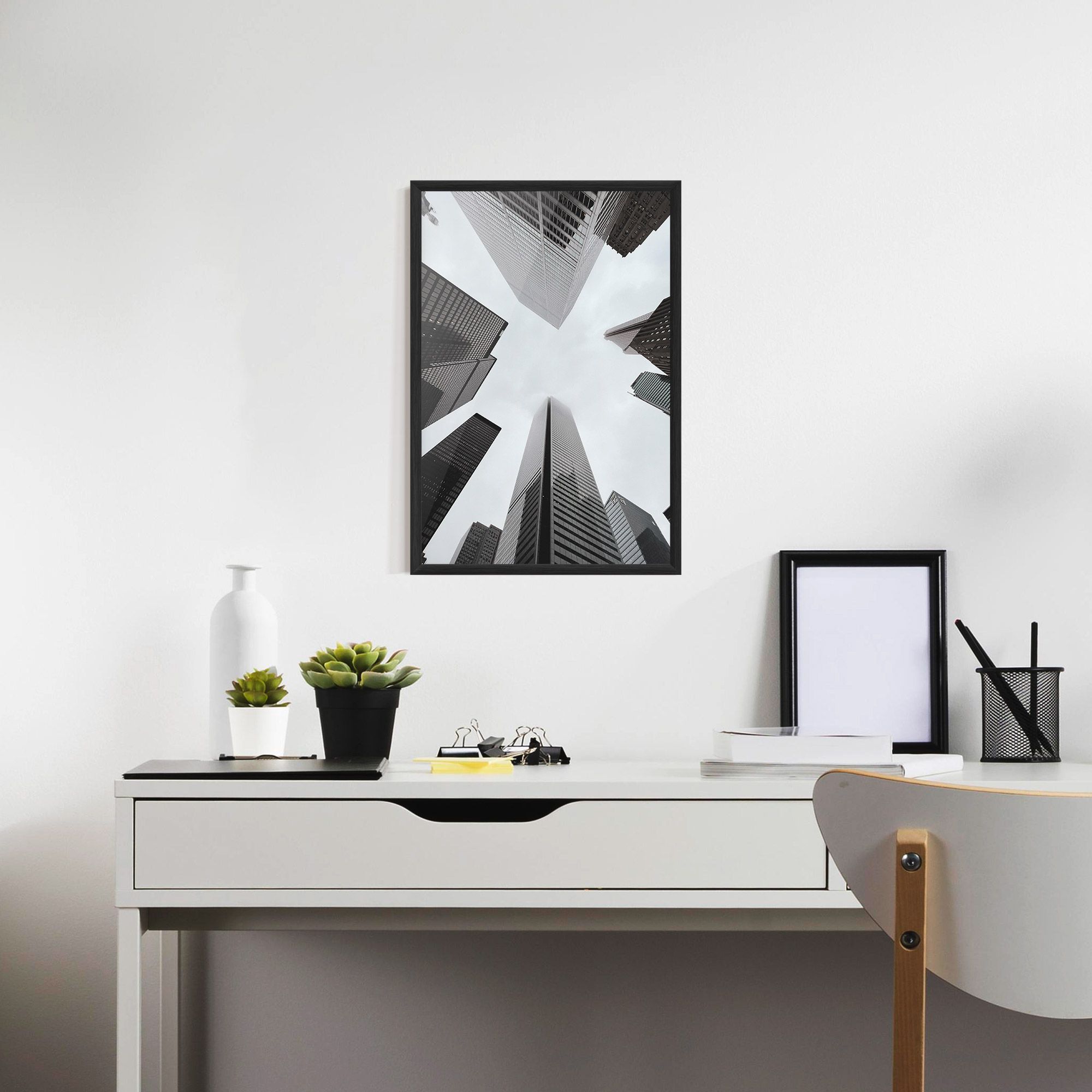 High Grey Building mockup 7