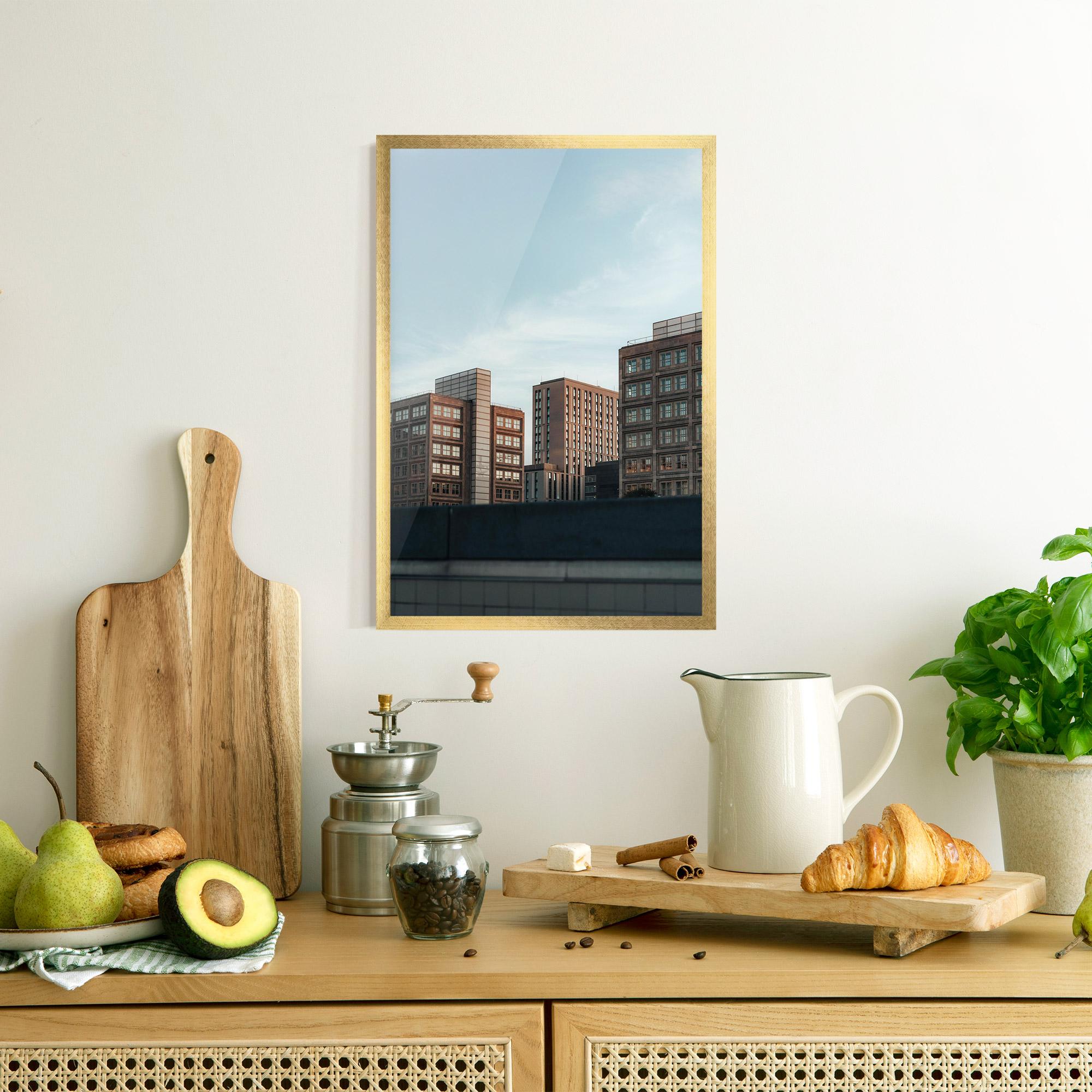 Poster Înrămat Daylight Building mockup 8