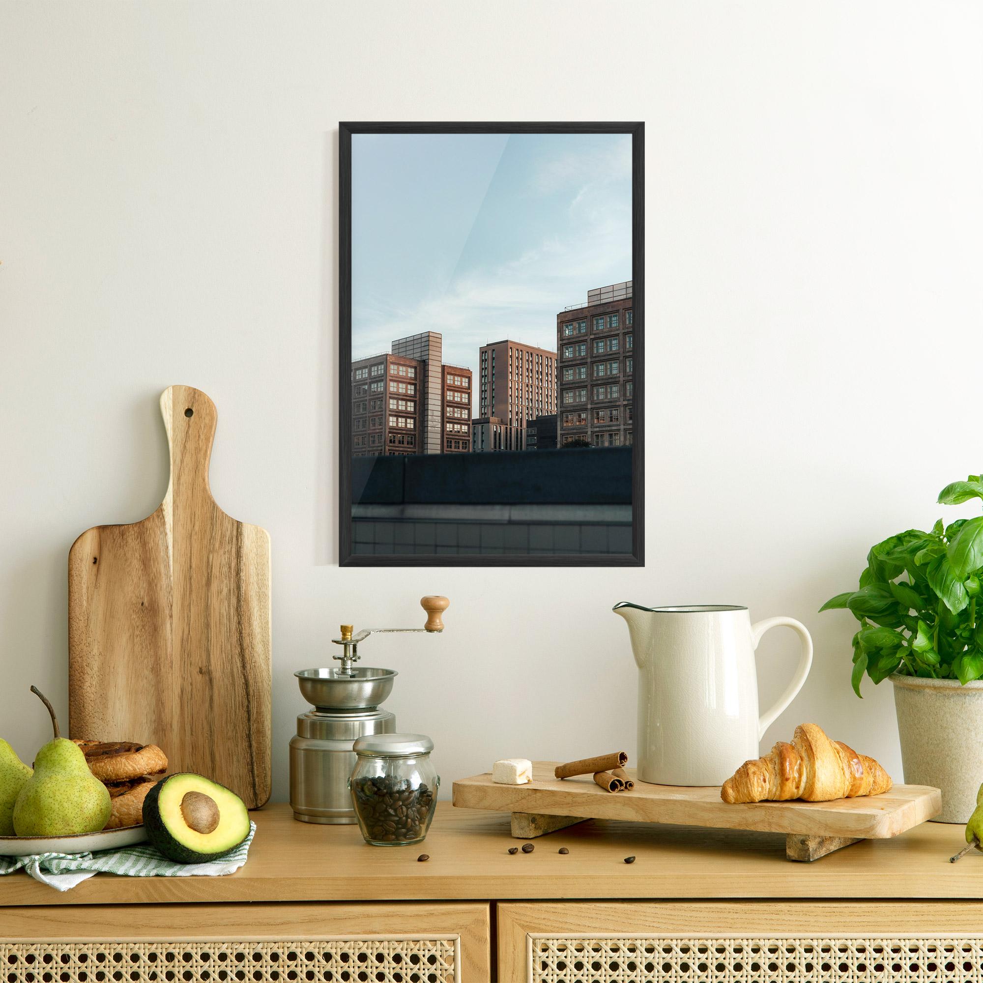 Poster Înrămat Daylight Building mockup 8