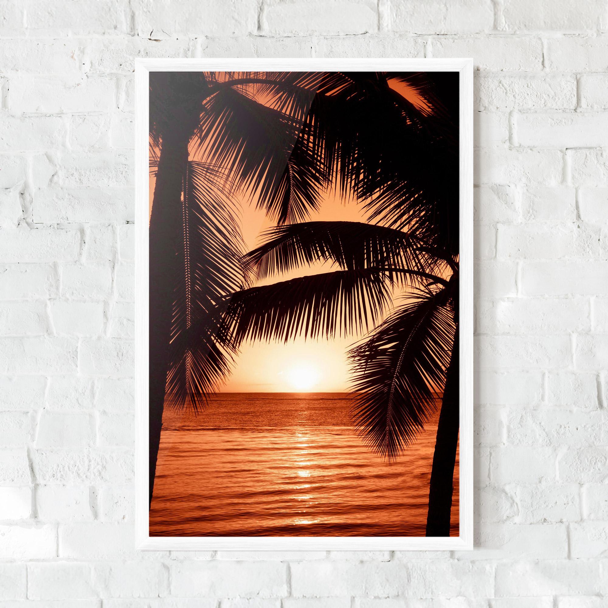 Poster Înrămat Orange Sea mockup 0