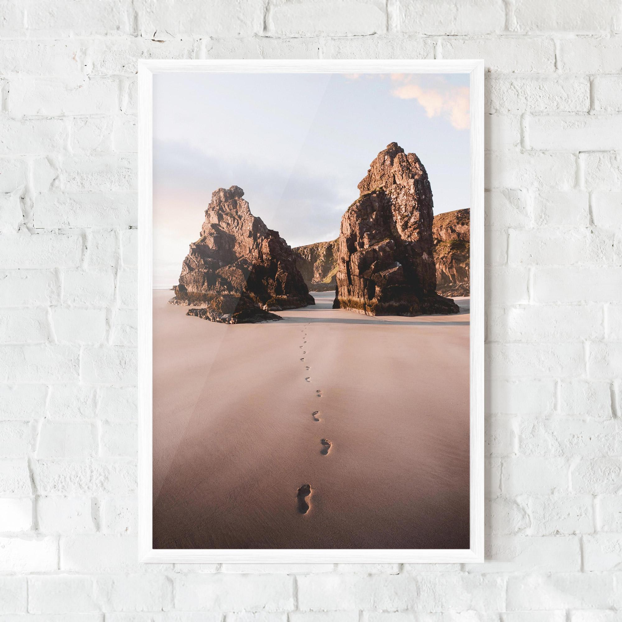 Poster Înrămat Sand Mark mockup 0