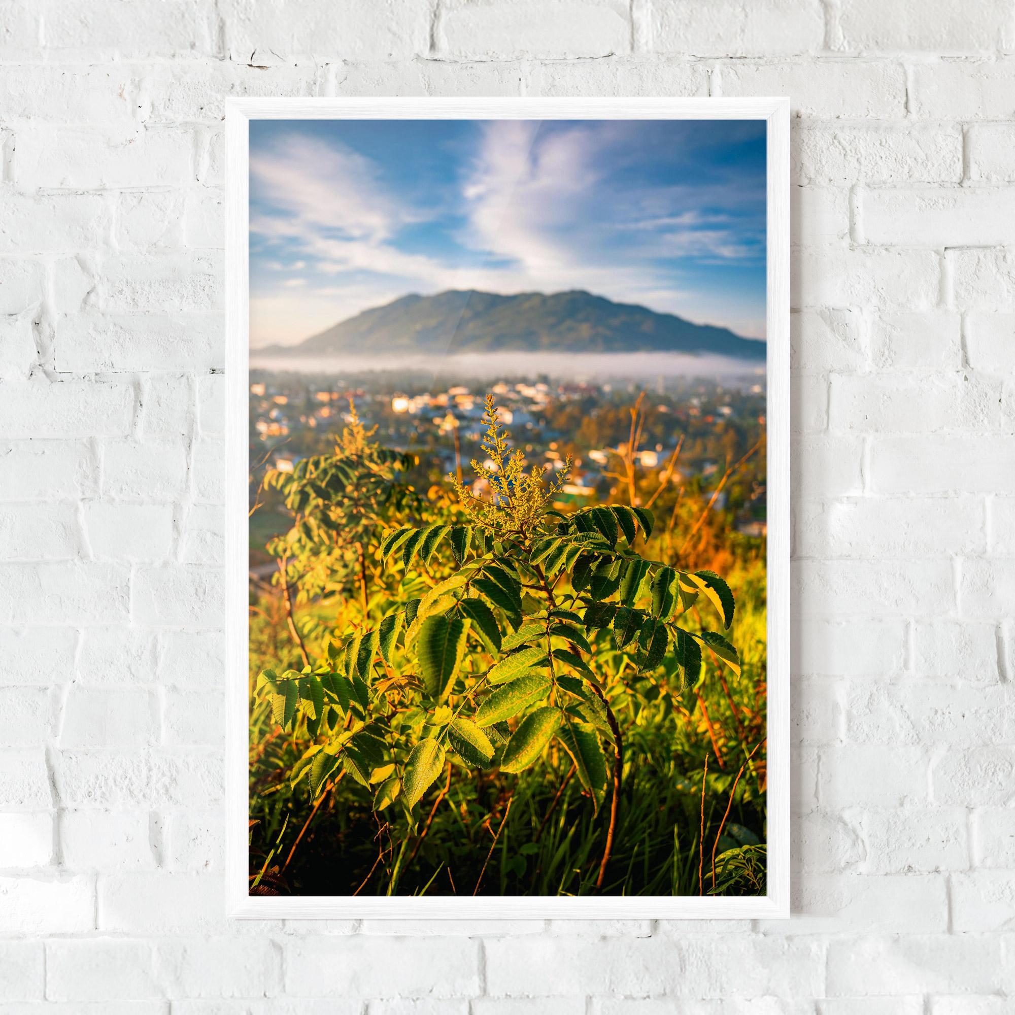 Poster Înrămat Summer Leaves mockup 0