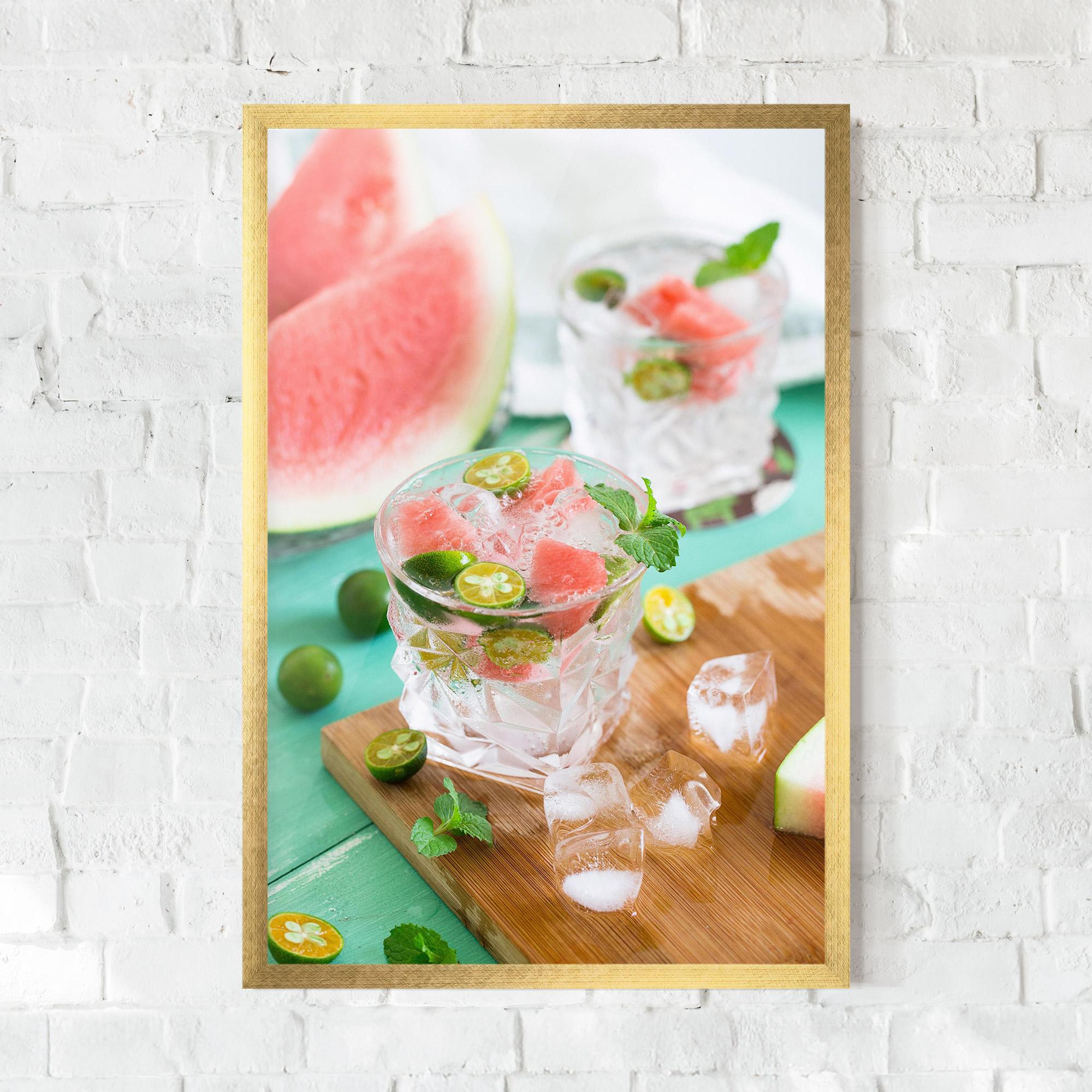 Poster Înrămat Summer Drink mockup 0