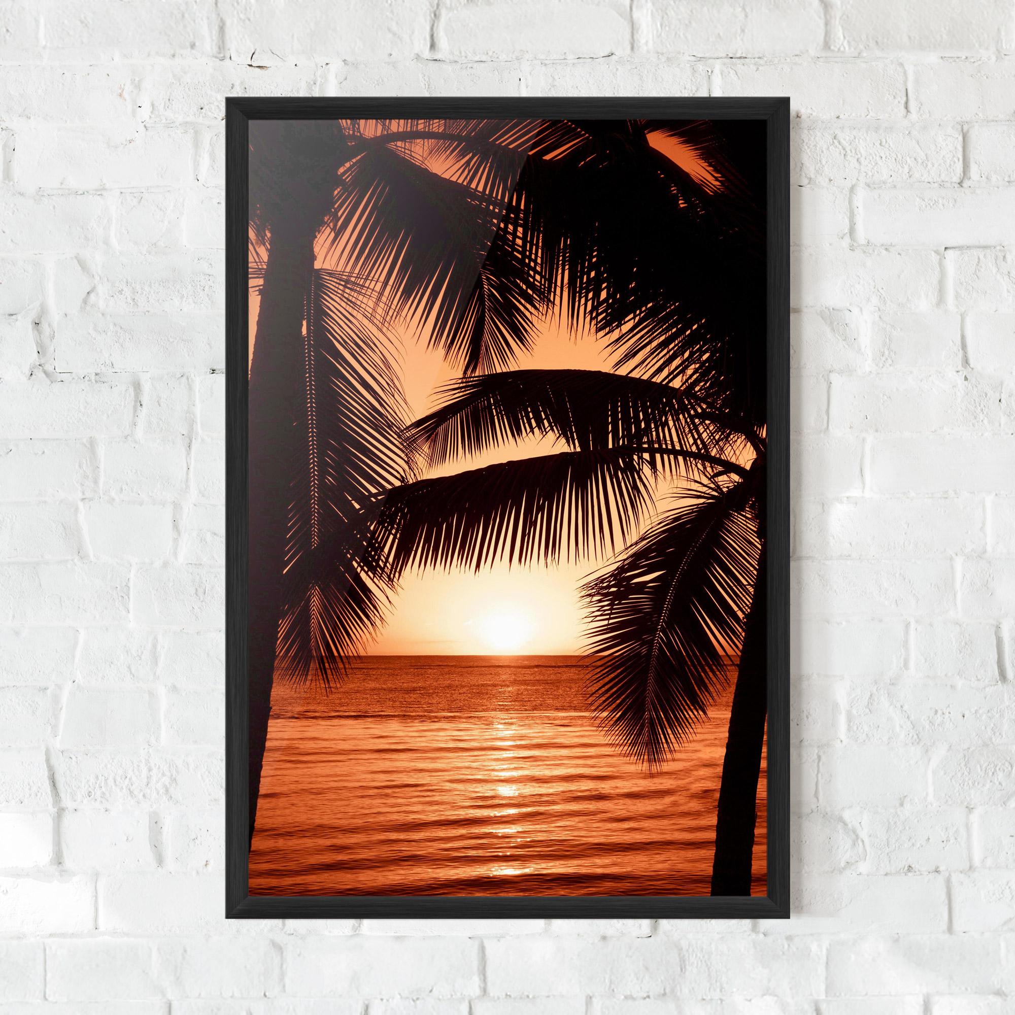 Poster Înrămat Orange Sea mockup 0