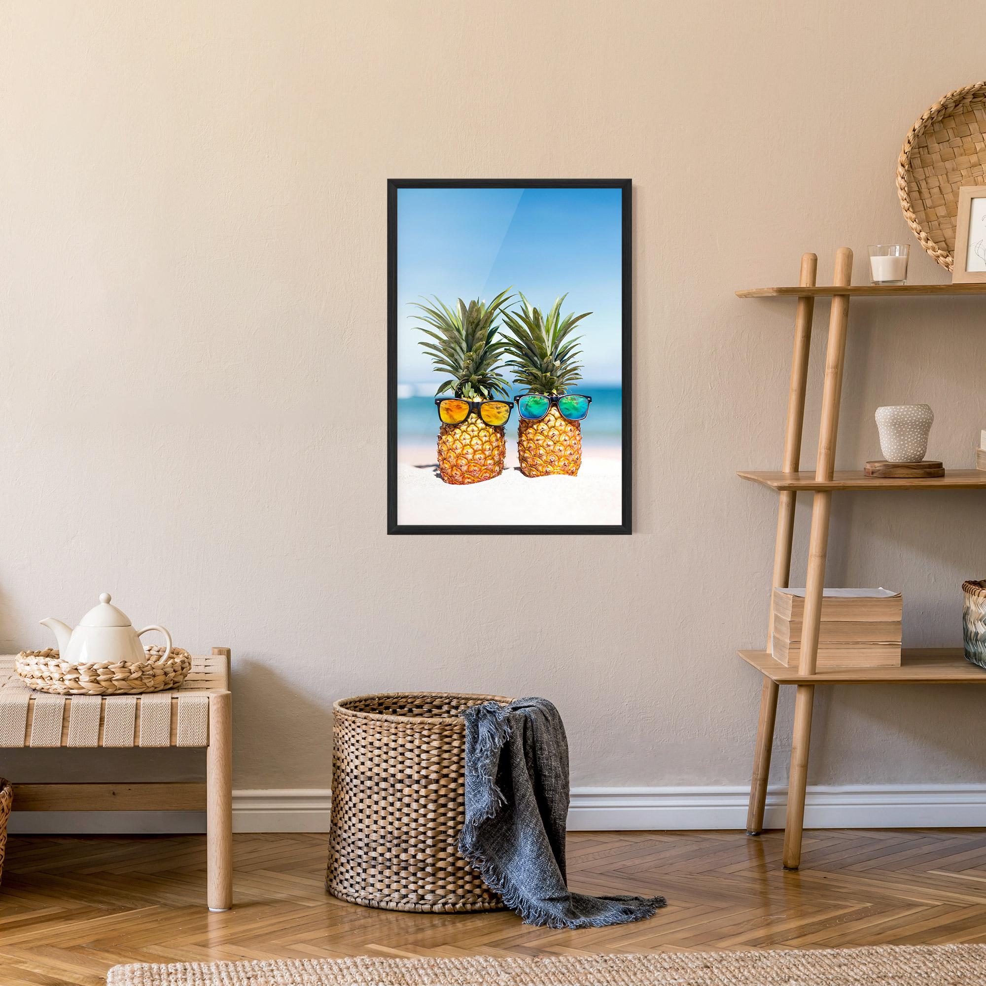 Poster Înrămat Trendy Sunglasses mockup 9