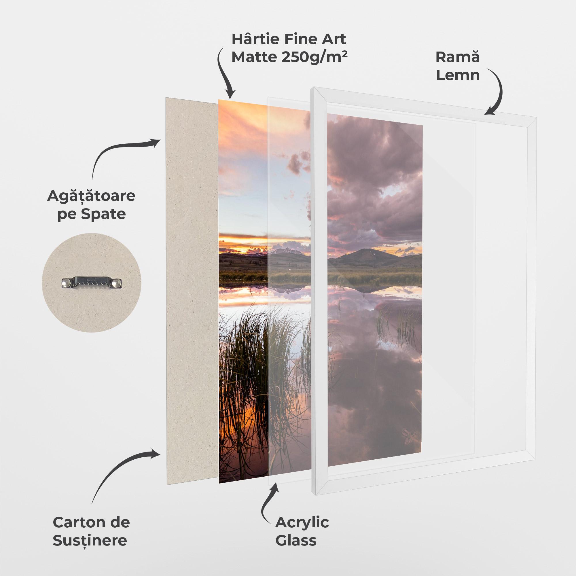 Poster Înrămat Pretty View mockup 1