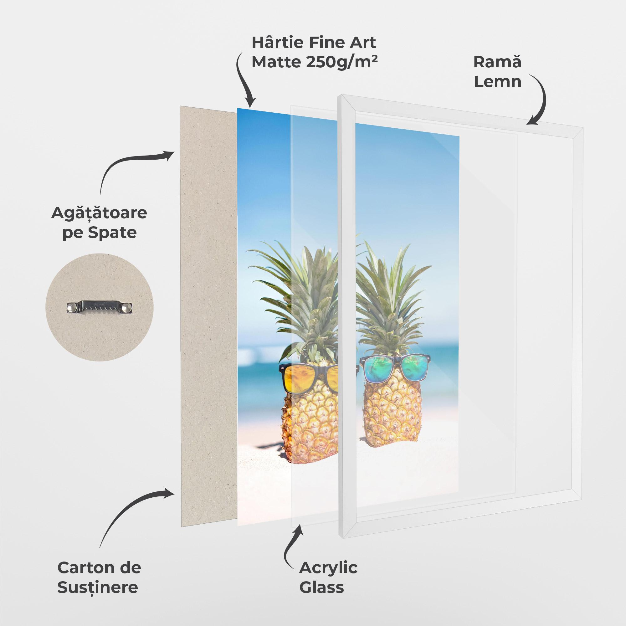 Poster Înrămat Trendy Sunglasses mockup 1