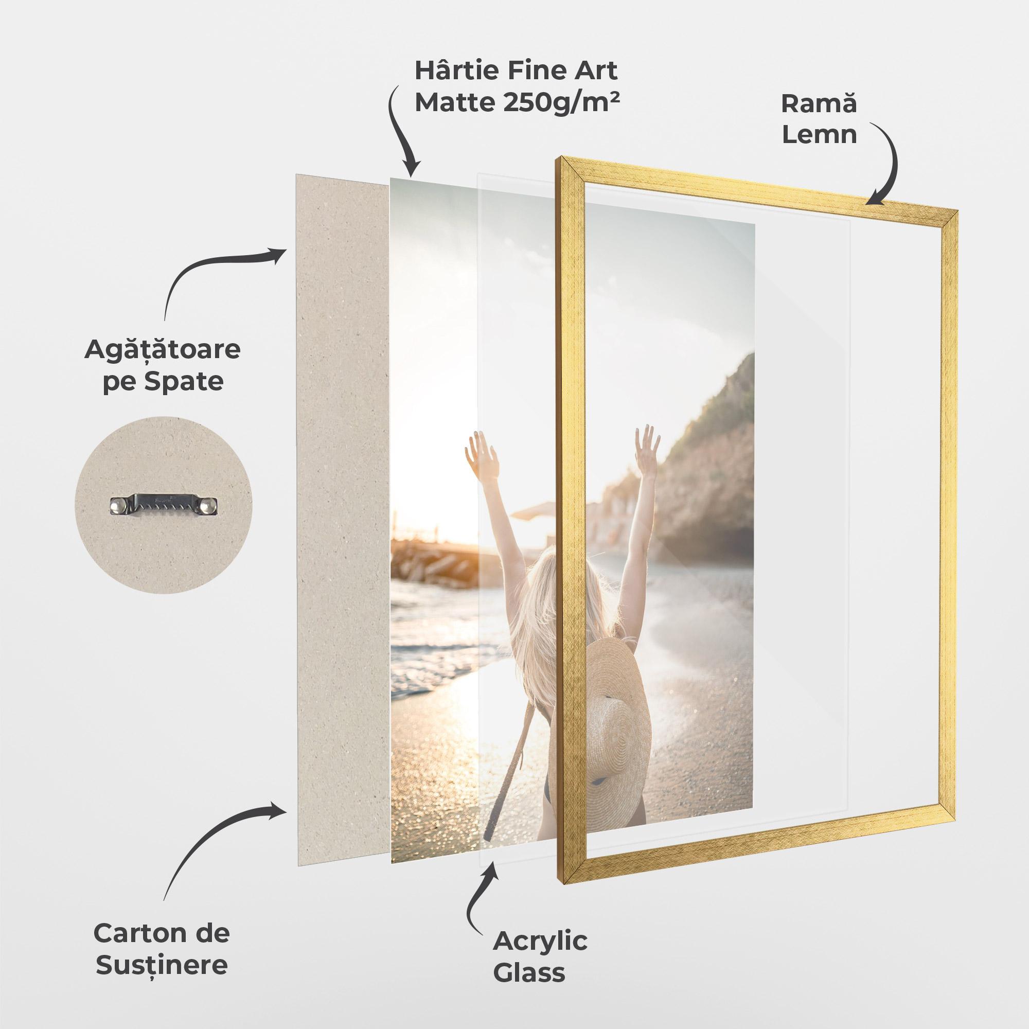 Poster Înrămat Turkey Sea mockup 1