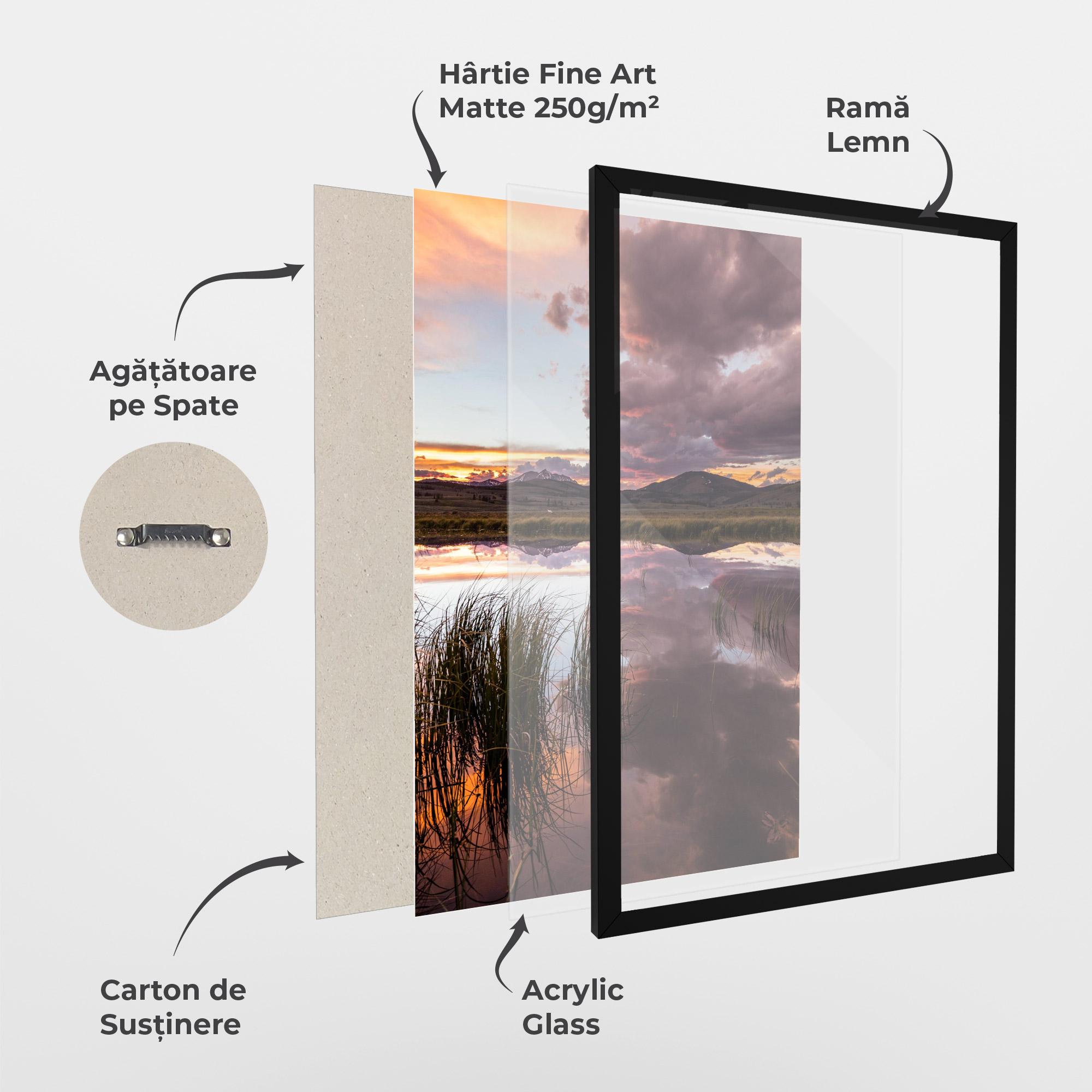 Poster Înrămat Pretty View mockup 1