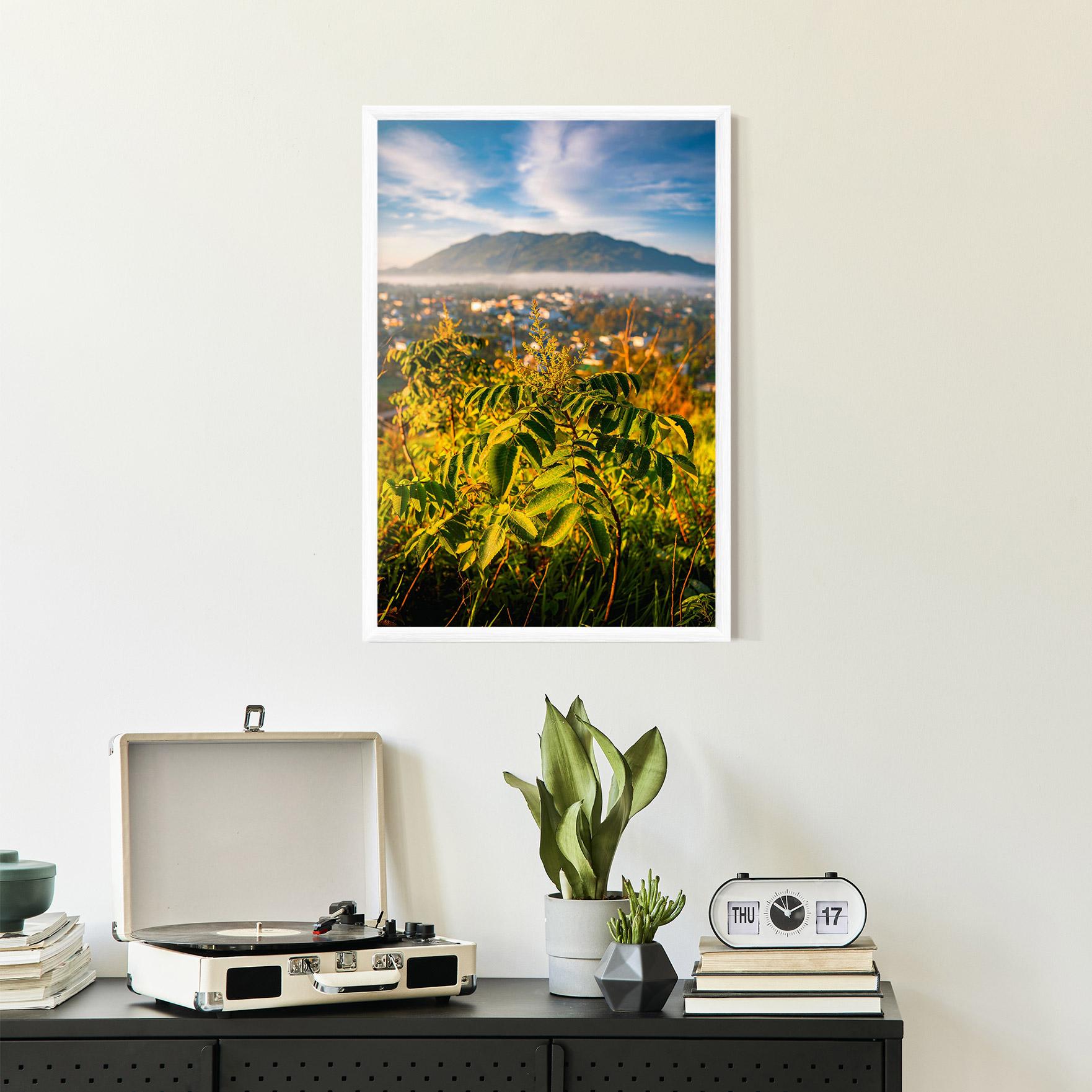 Poster Înrămat Summer Leaves mockup 2