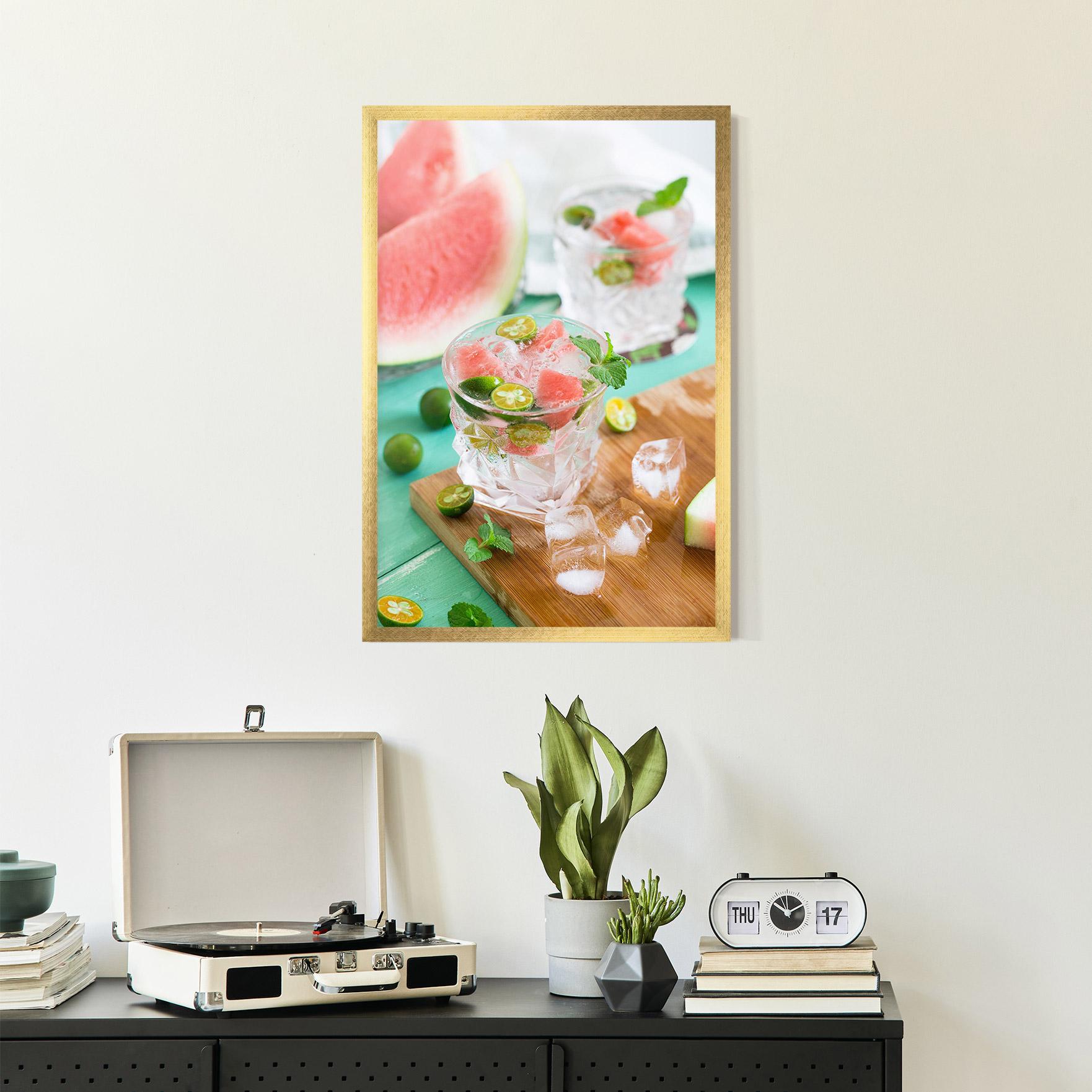 Poster Înrămat Summer Drink mockup 2
