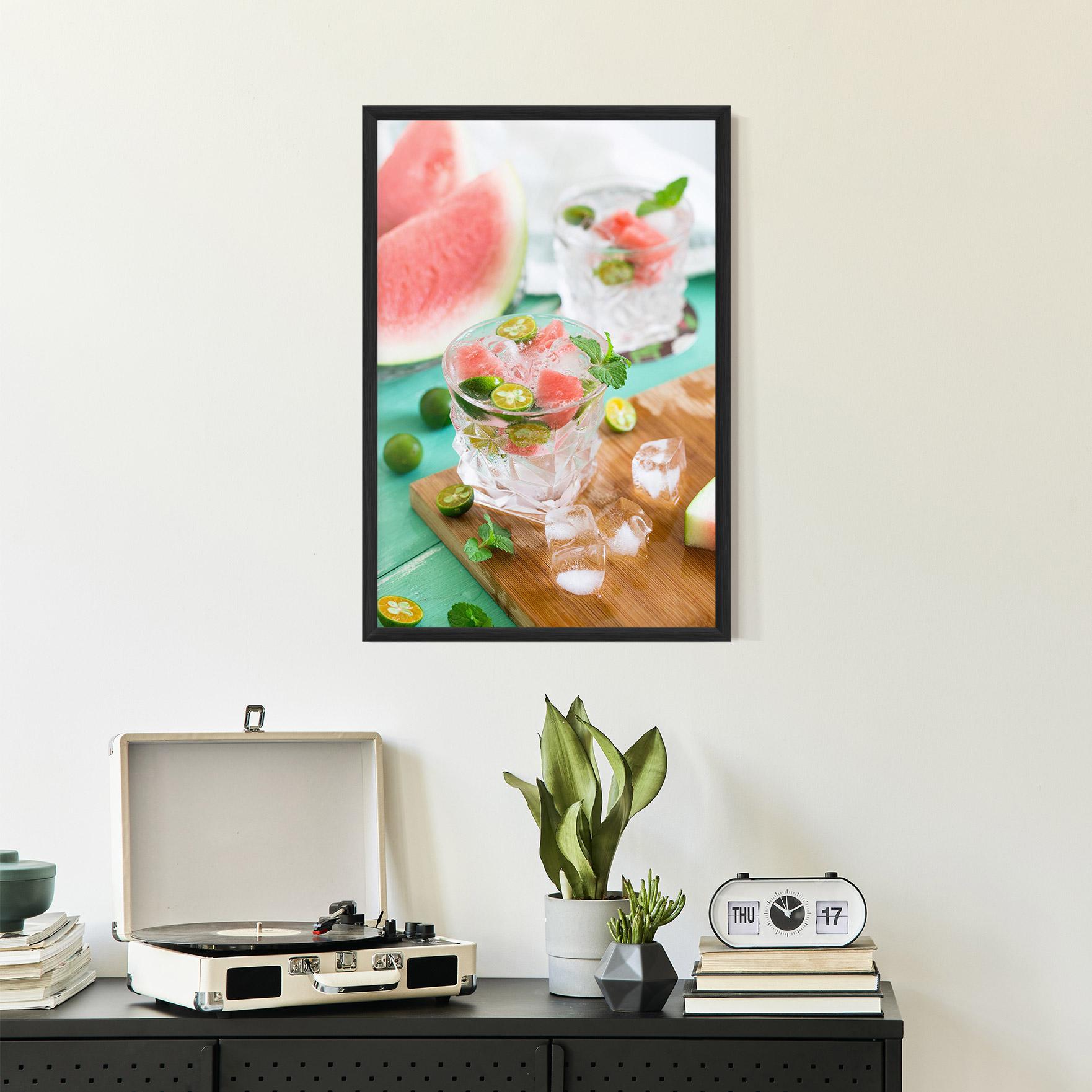 Poster Înrămat Summer Drink mockup 2