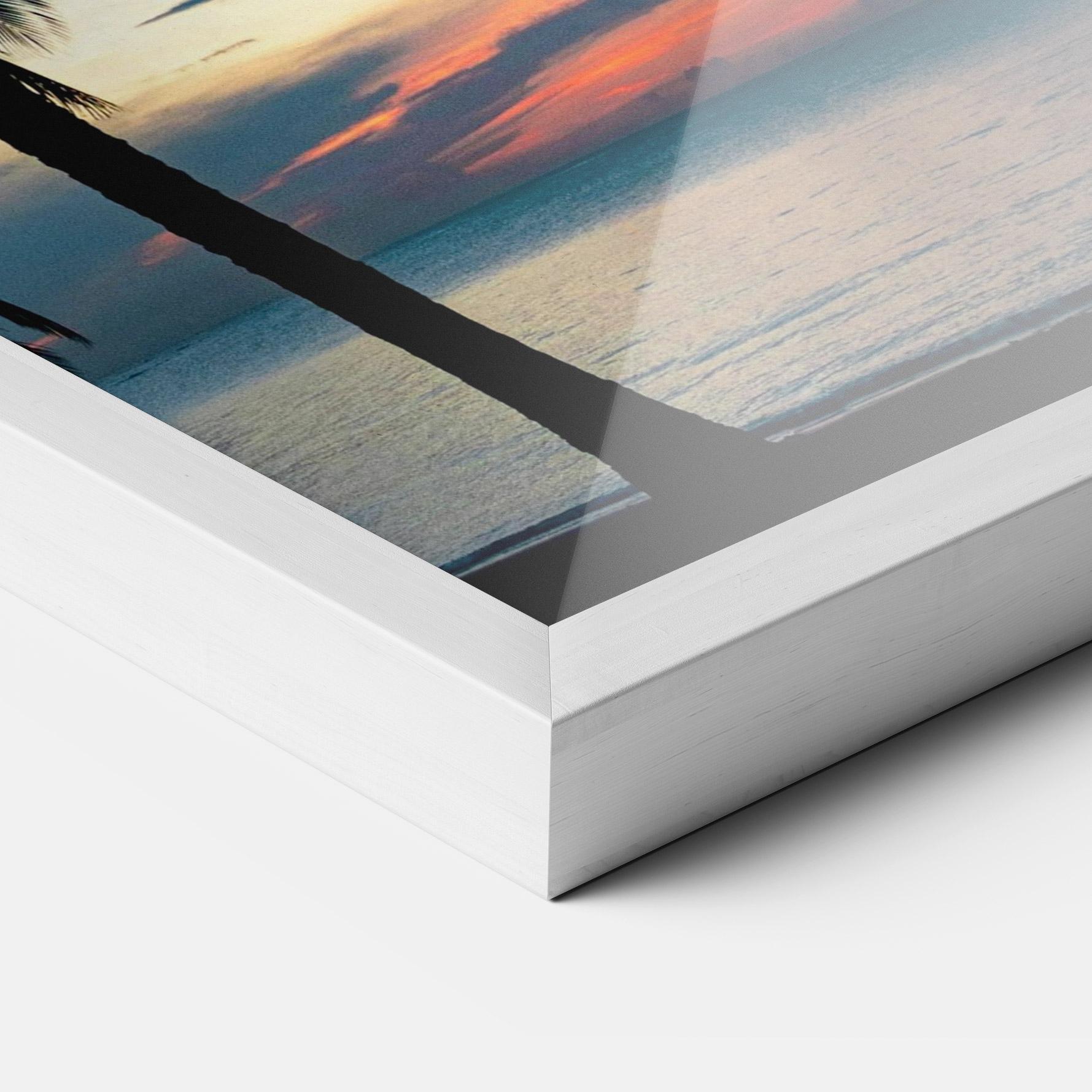 Poster Înrămat Palm Shilouette mockup 3