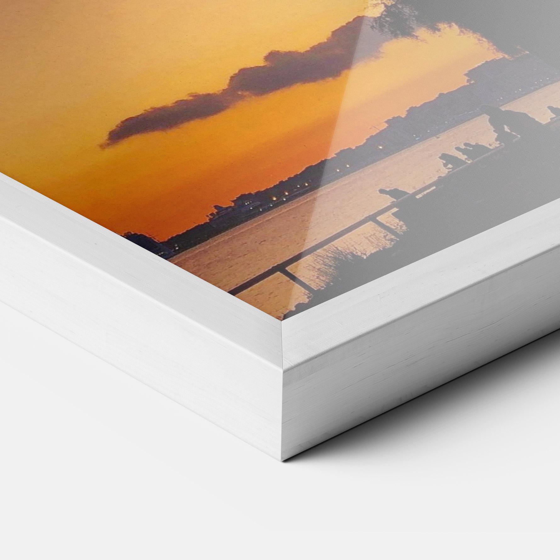 Poster Înrămat Purple Palm mockup 3