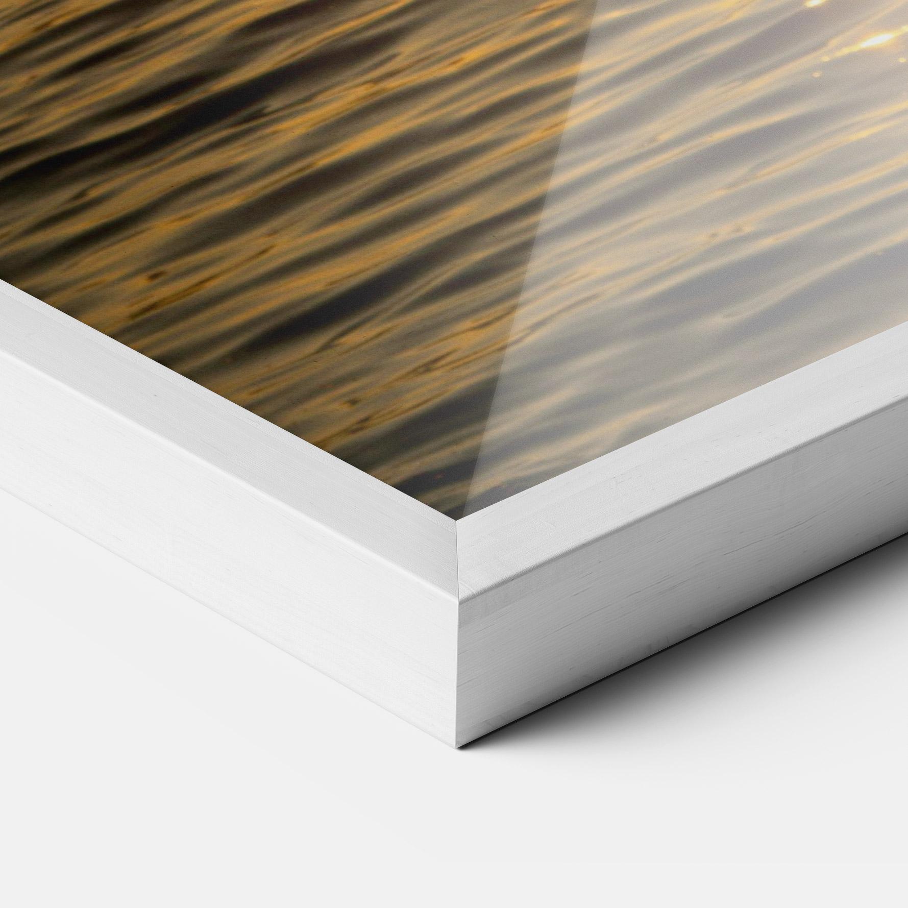 Poster Înrămat Yellow Sunrise mockup 3