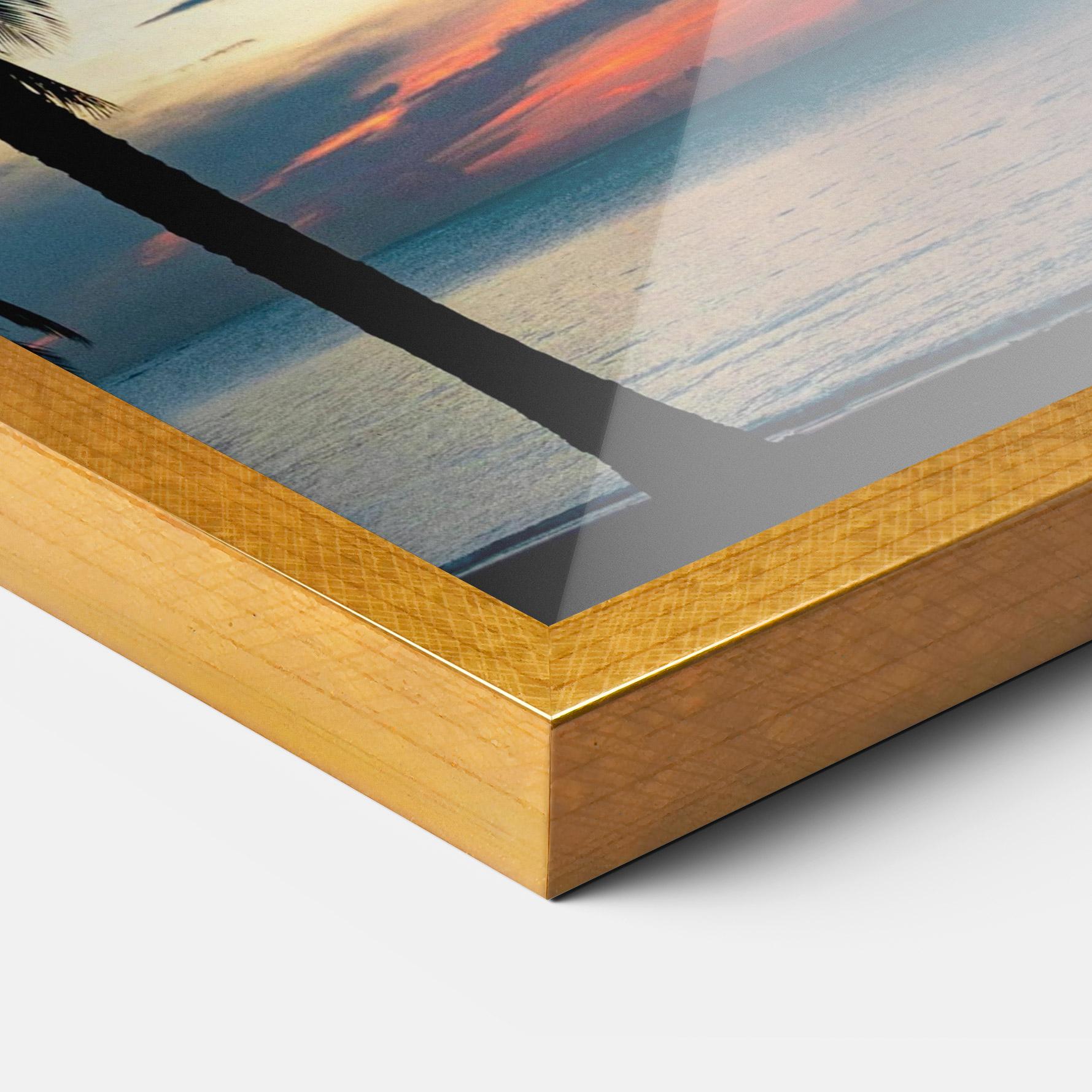 Poster Înrămat Palm Shilouette mockup 3