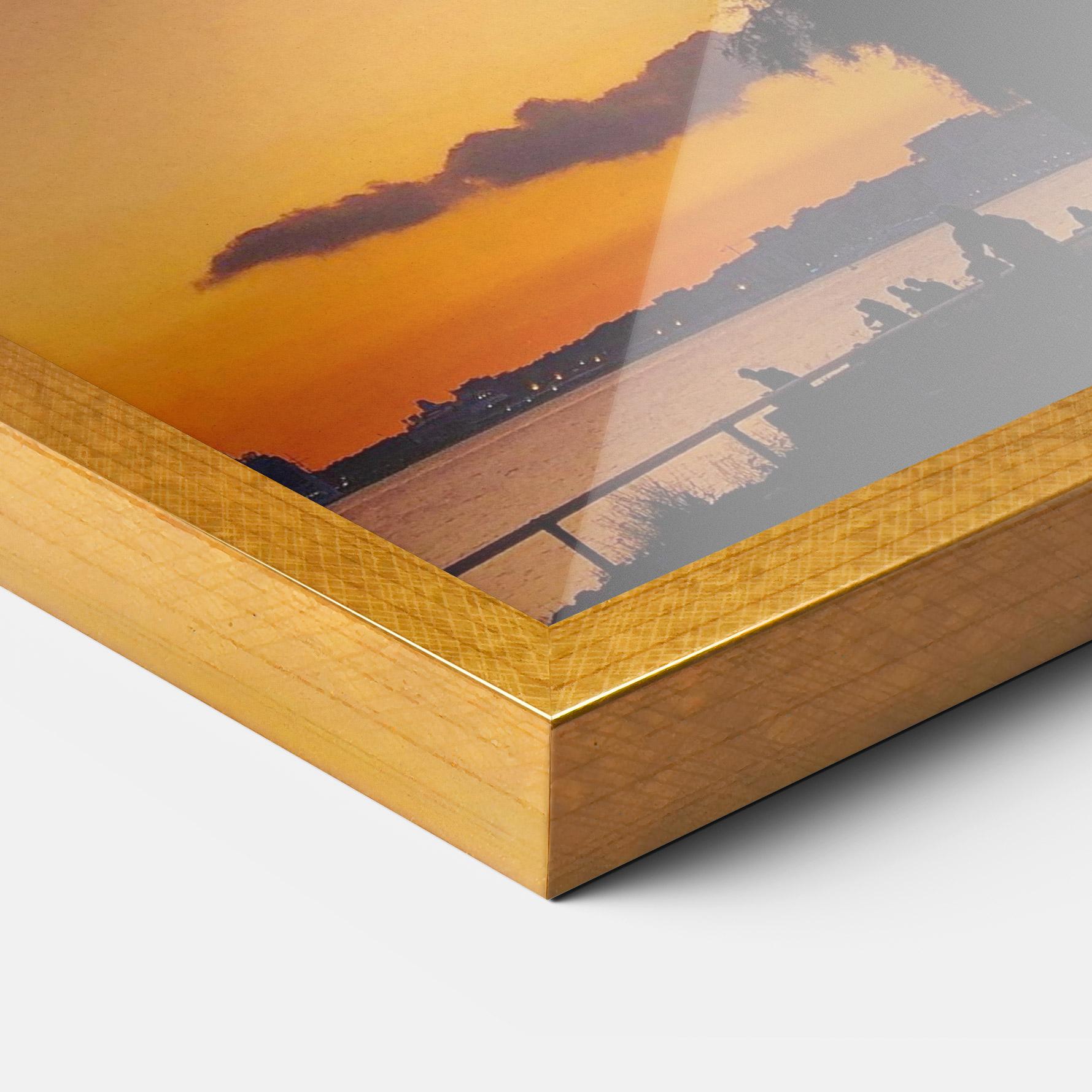 Poster Înrămat Purple Palm mockup 3