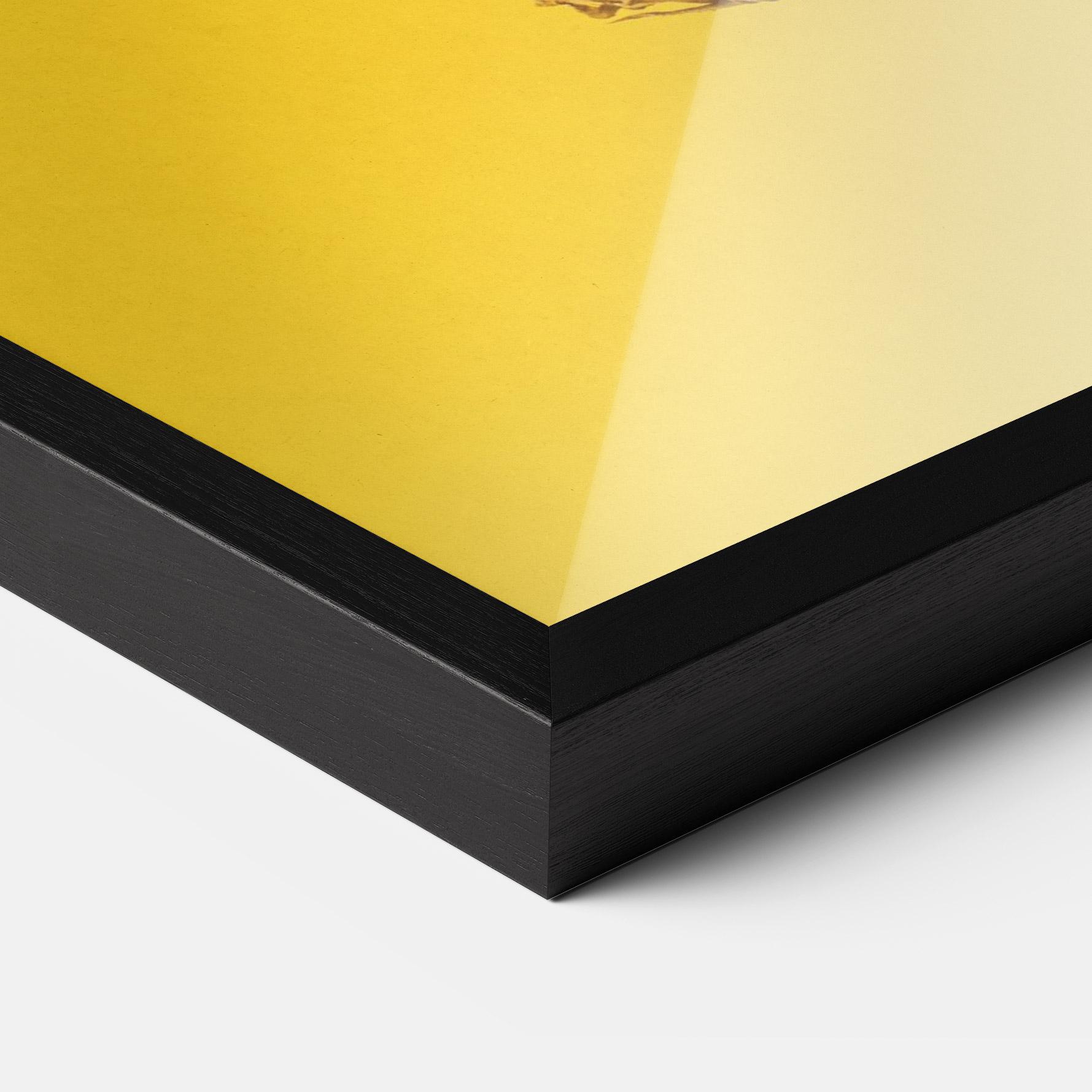 Poster Înrămat Fresh Pineapple mockup 3