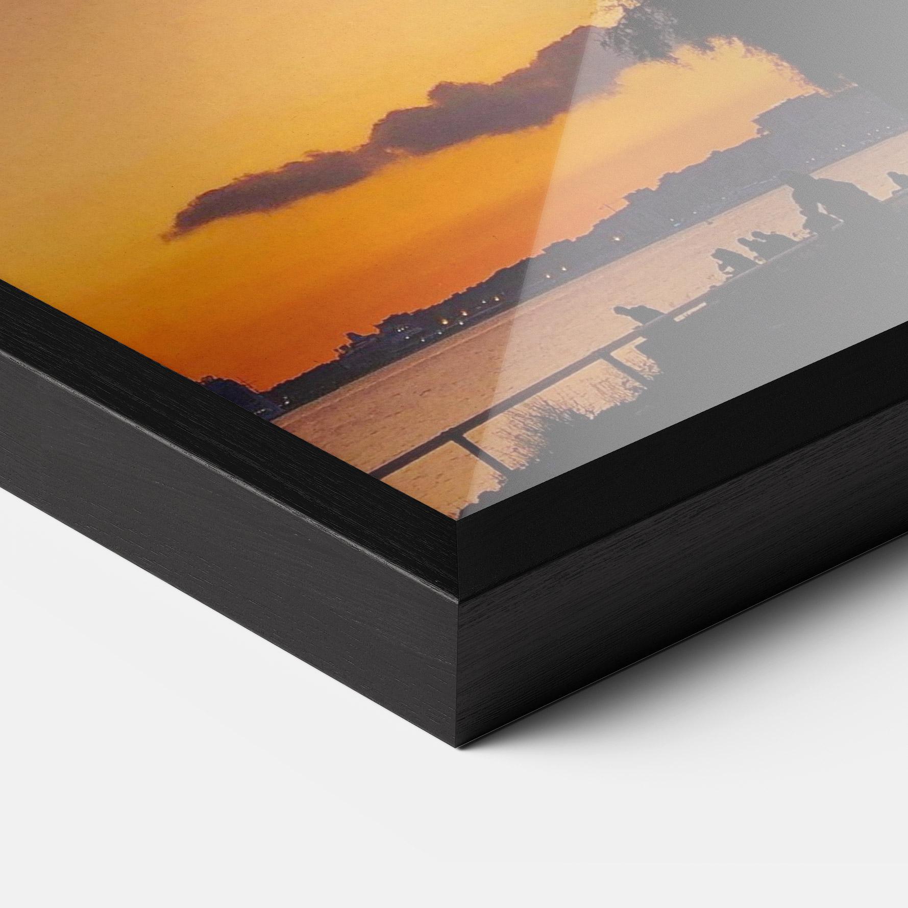 Poster Înrămat Purple Palm mockup 3