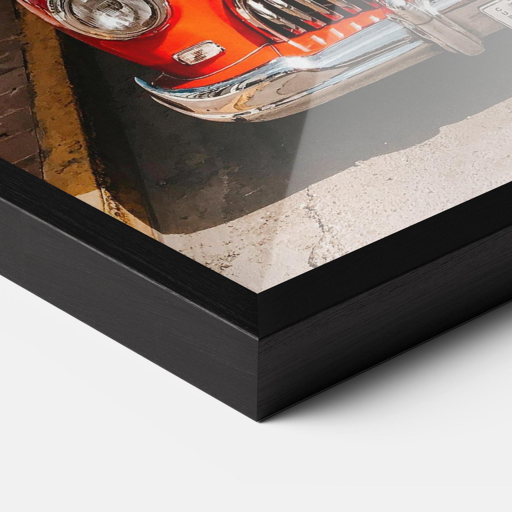 Poster Înrămat Red Summer Car mockup 3