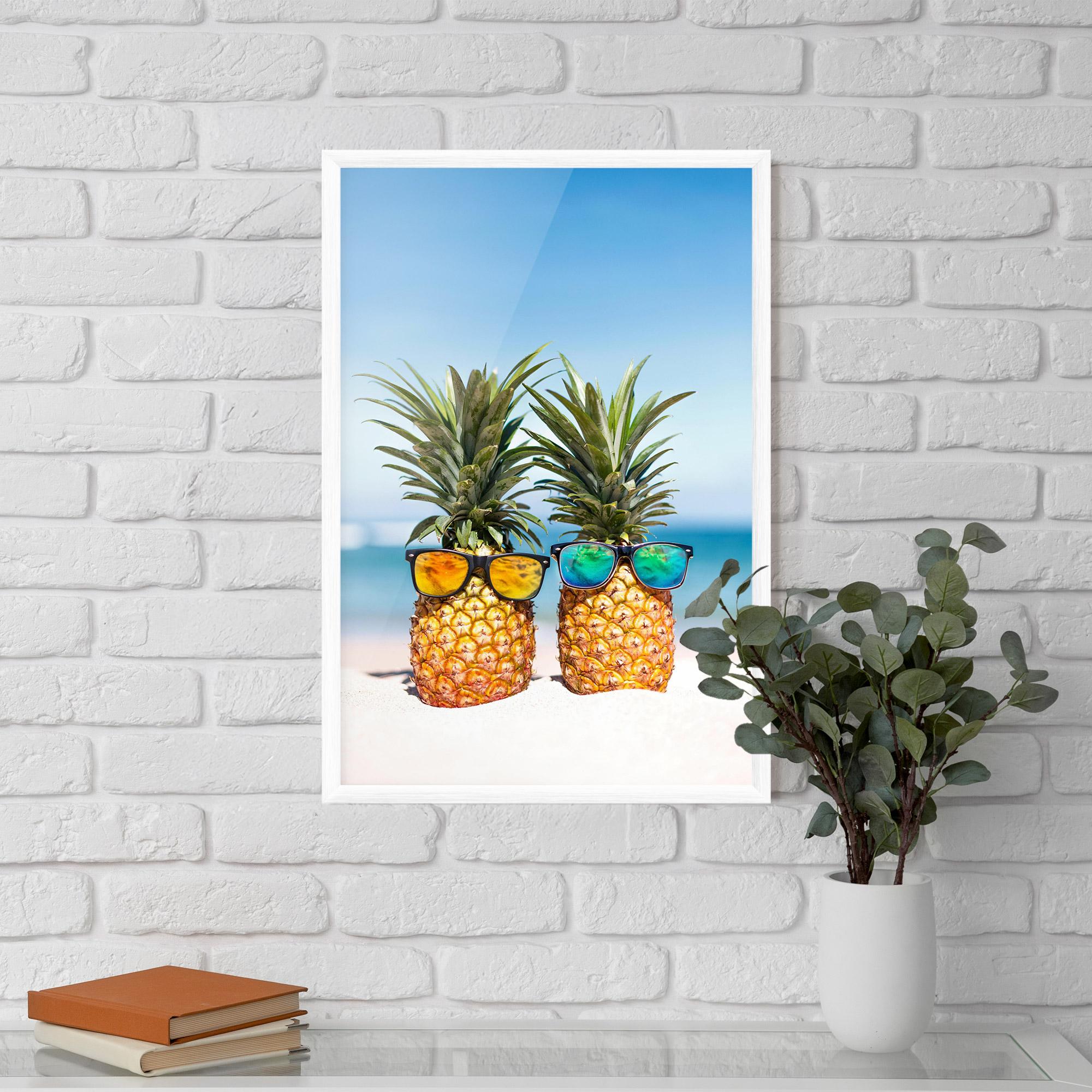 Poster Înrămat Trendy Sunglasses mockup 5