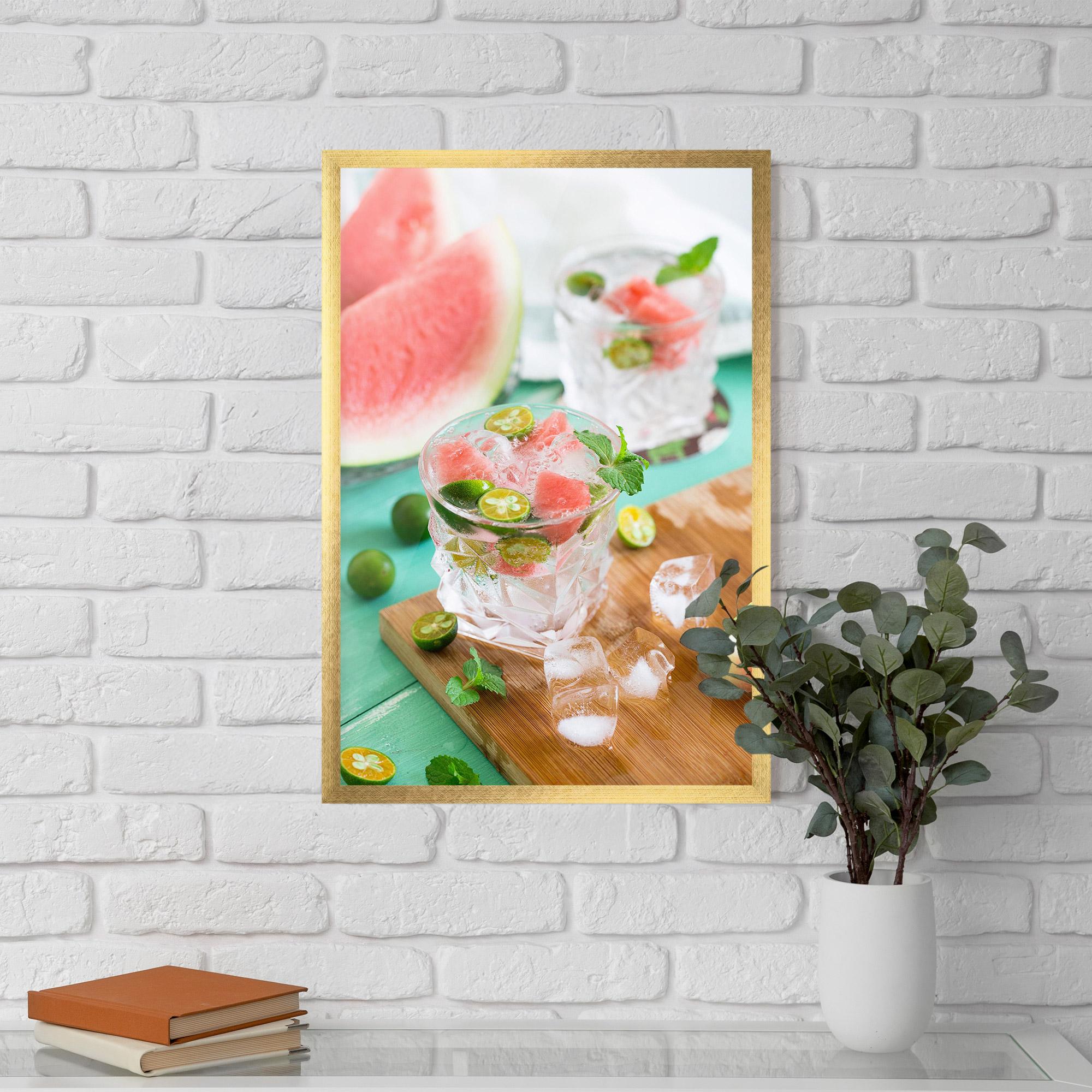 Poster Înrămat Summer Drink mockup 5