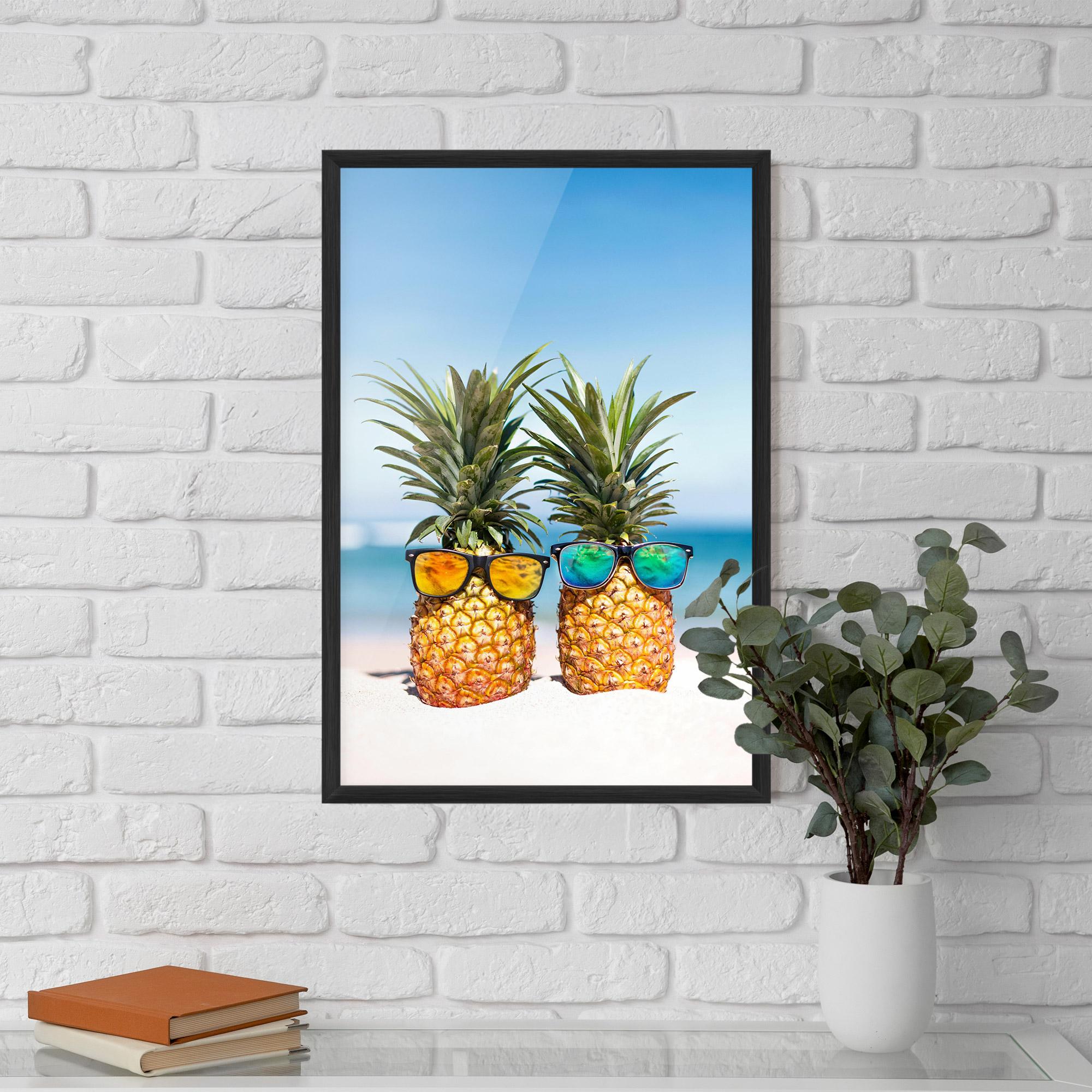 Poster Înrămat Trendy Sunglasses mockup 5