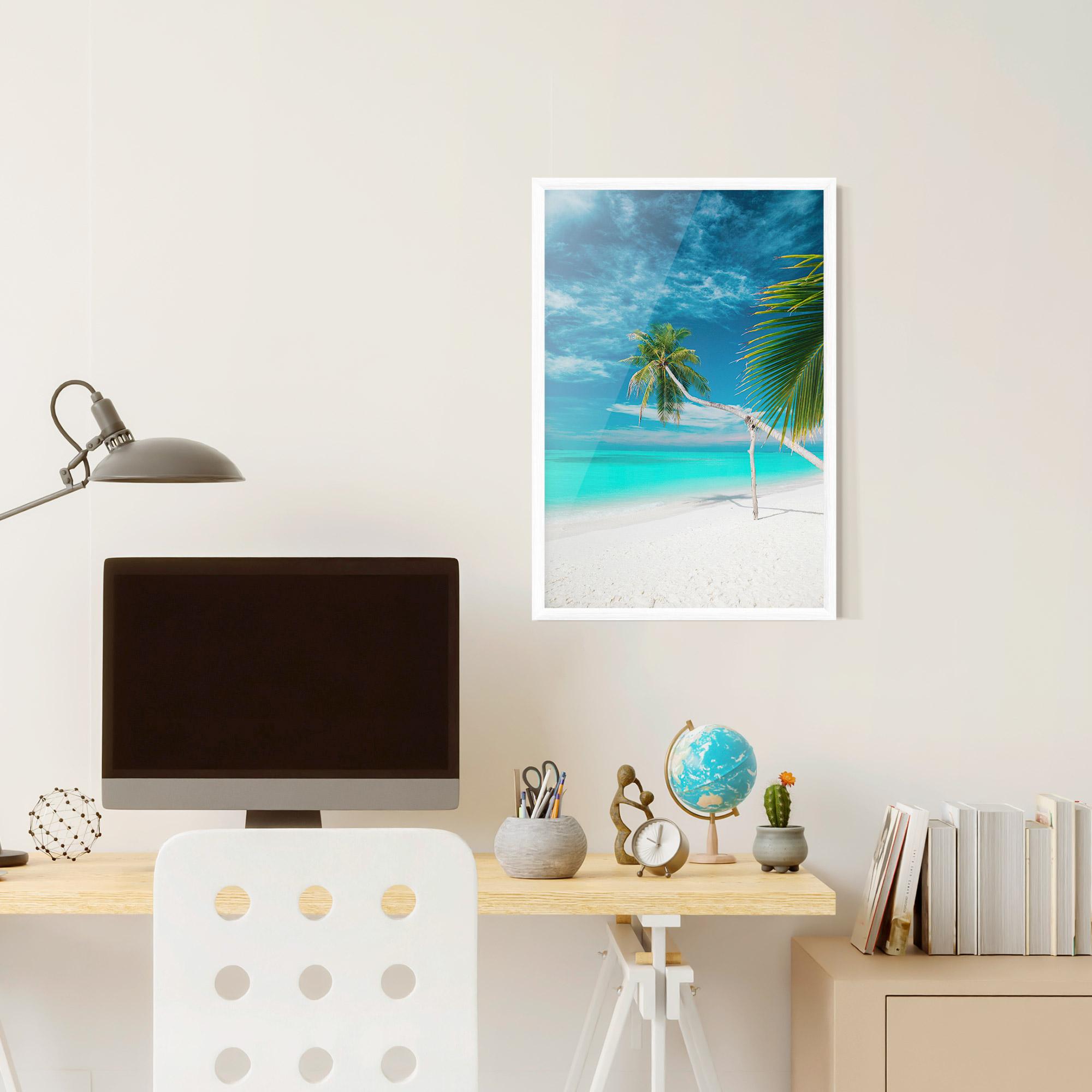 Poster Înrămat Day Palm mockup 6