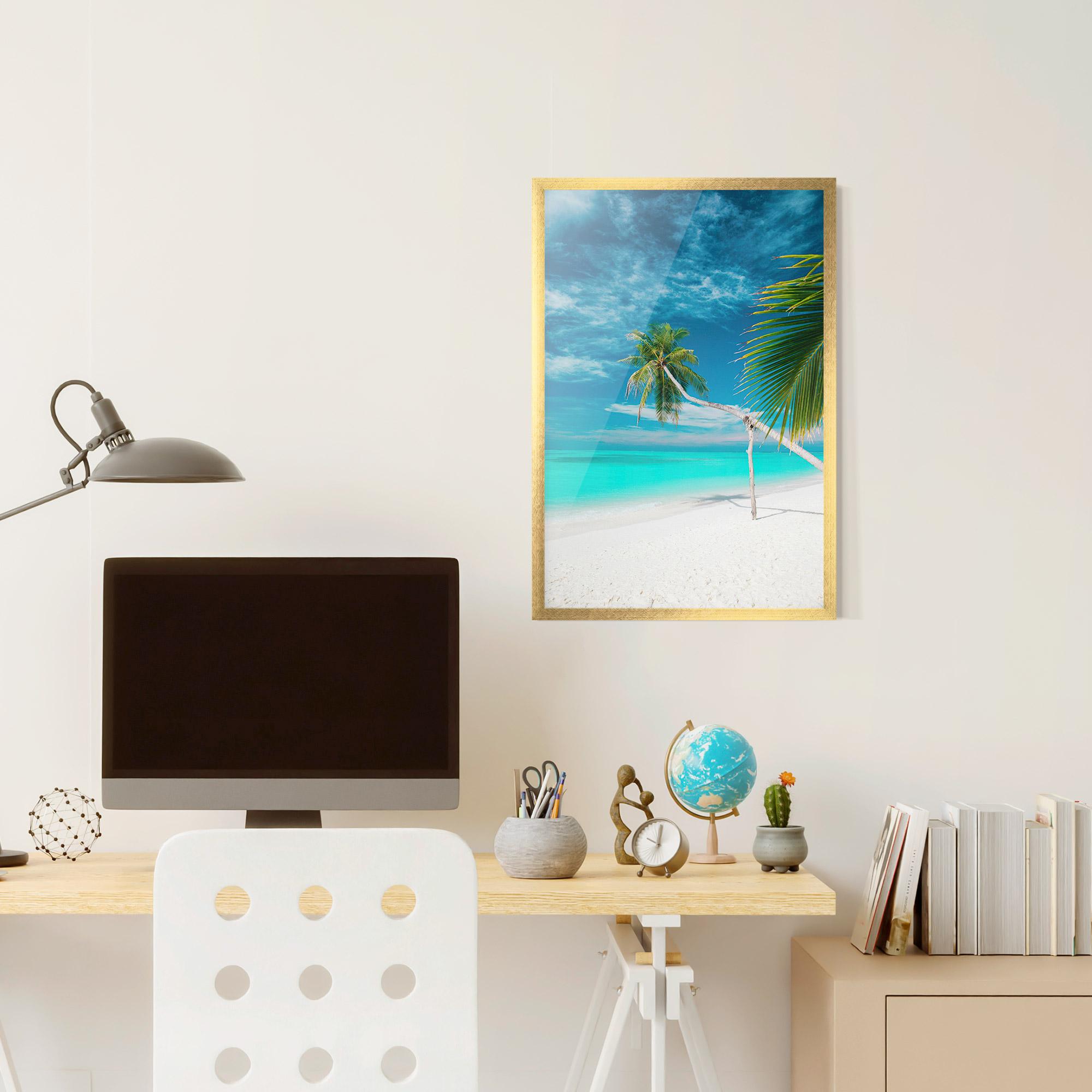 Poster Înrămat Day Palm mockup 6