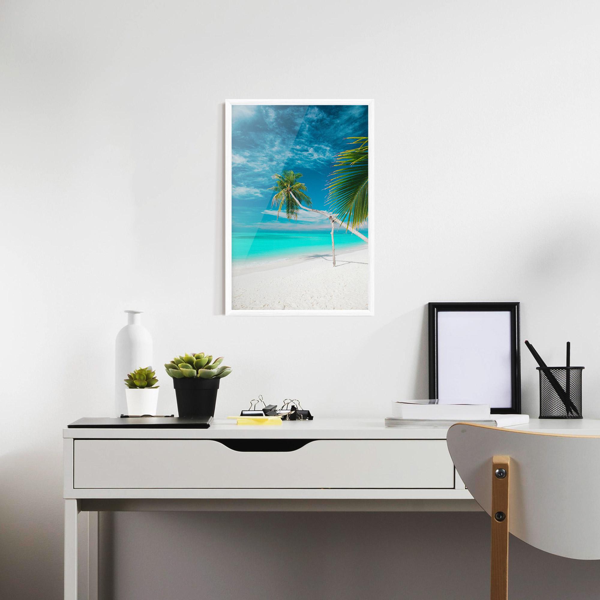 Poster Înrămat Day Palm mockup 7