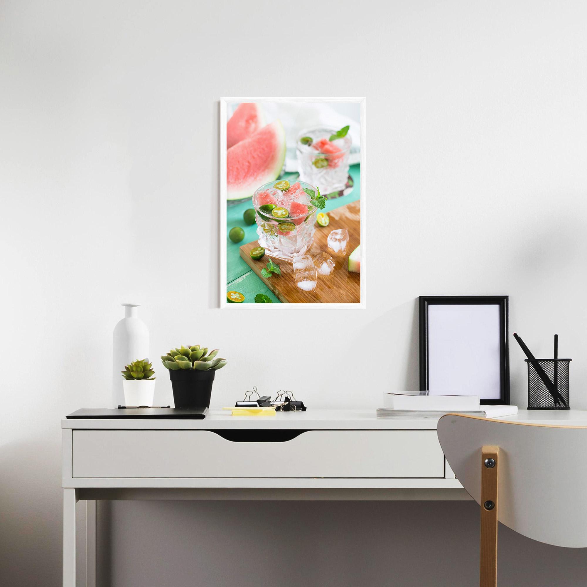 Poster Înrămat Summer Drink mockup 7