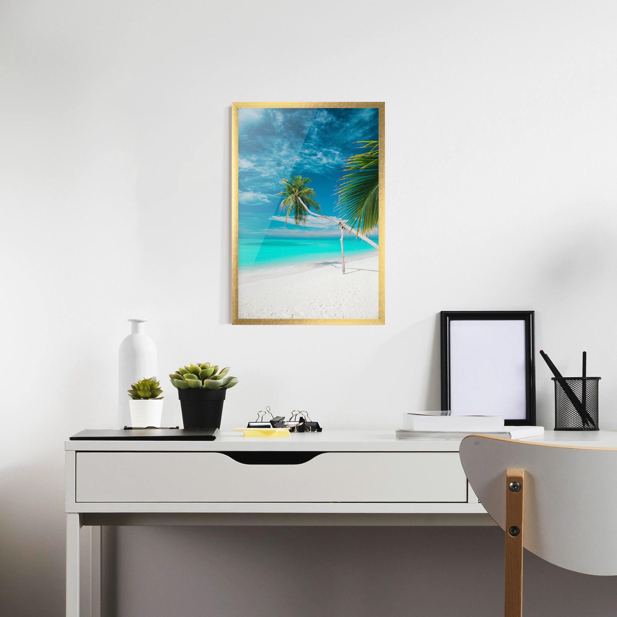 Poster Înrămat Day Palm mockup 7