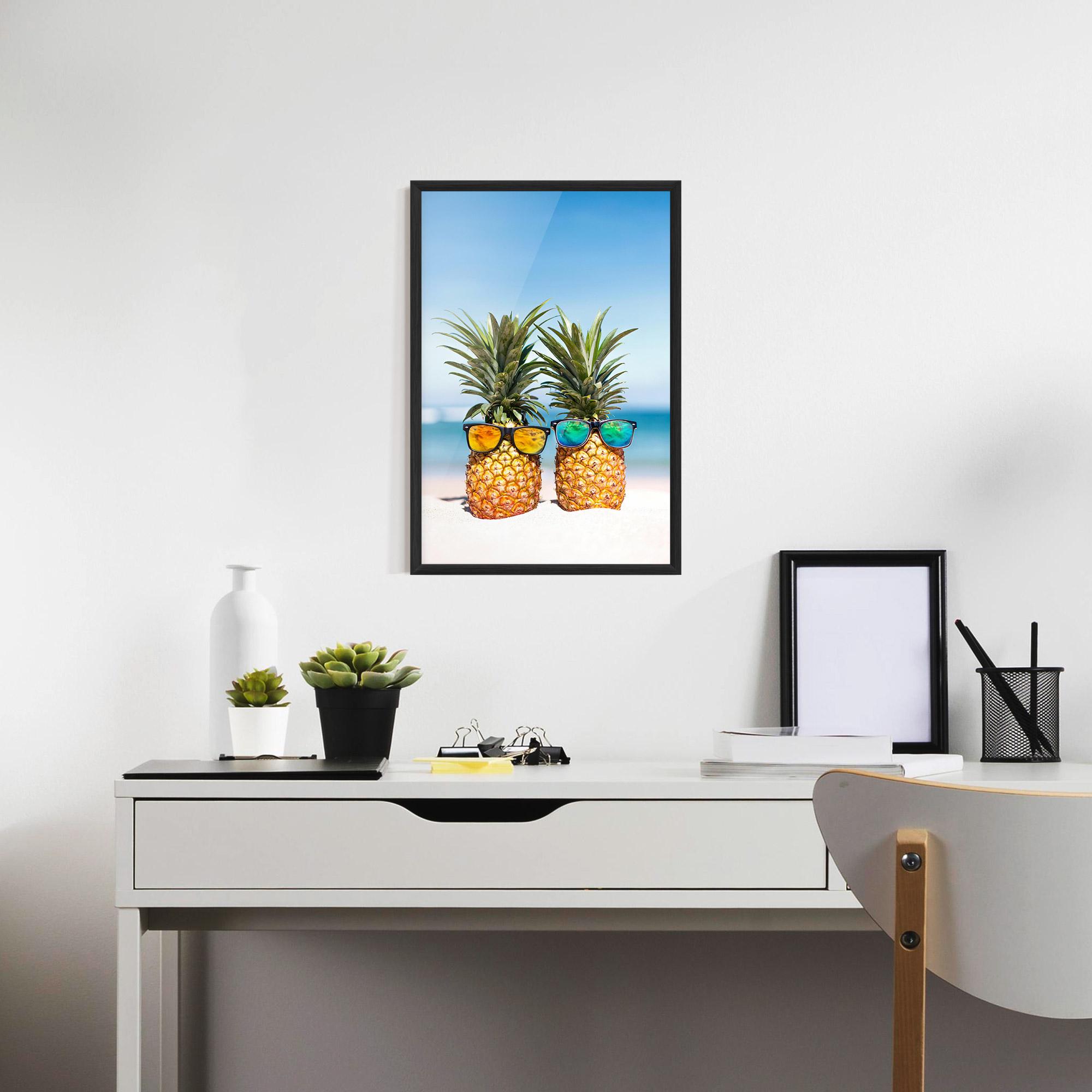 Poster Înrămat Trendy Sunglasses mockup 7