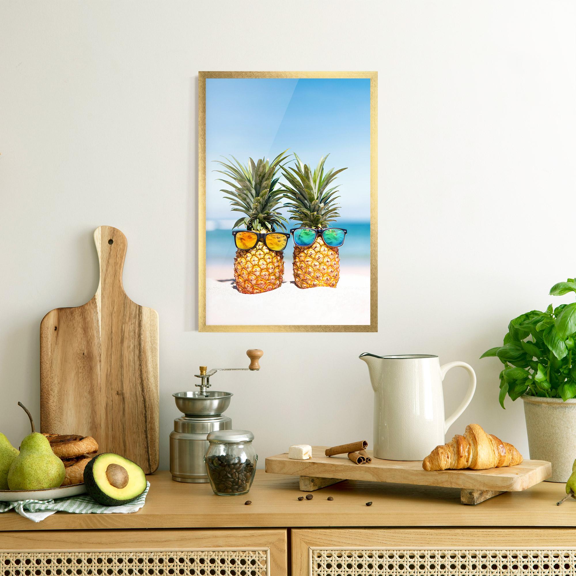 Poster Înrămat Trendy Sunglasses mockup 8