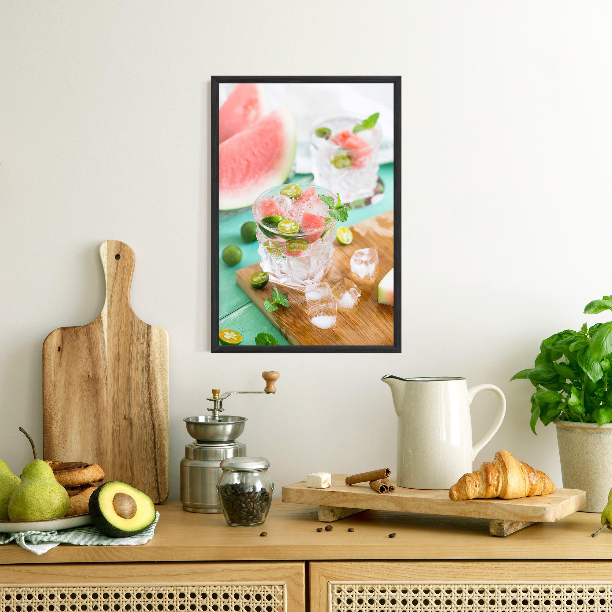 Poster Înrămat Summer Drink mockup 8