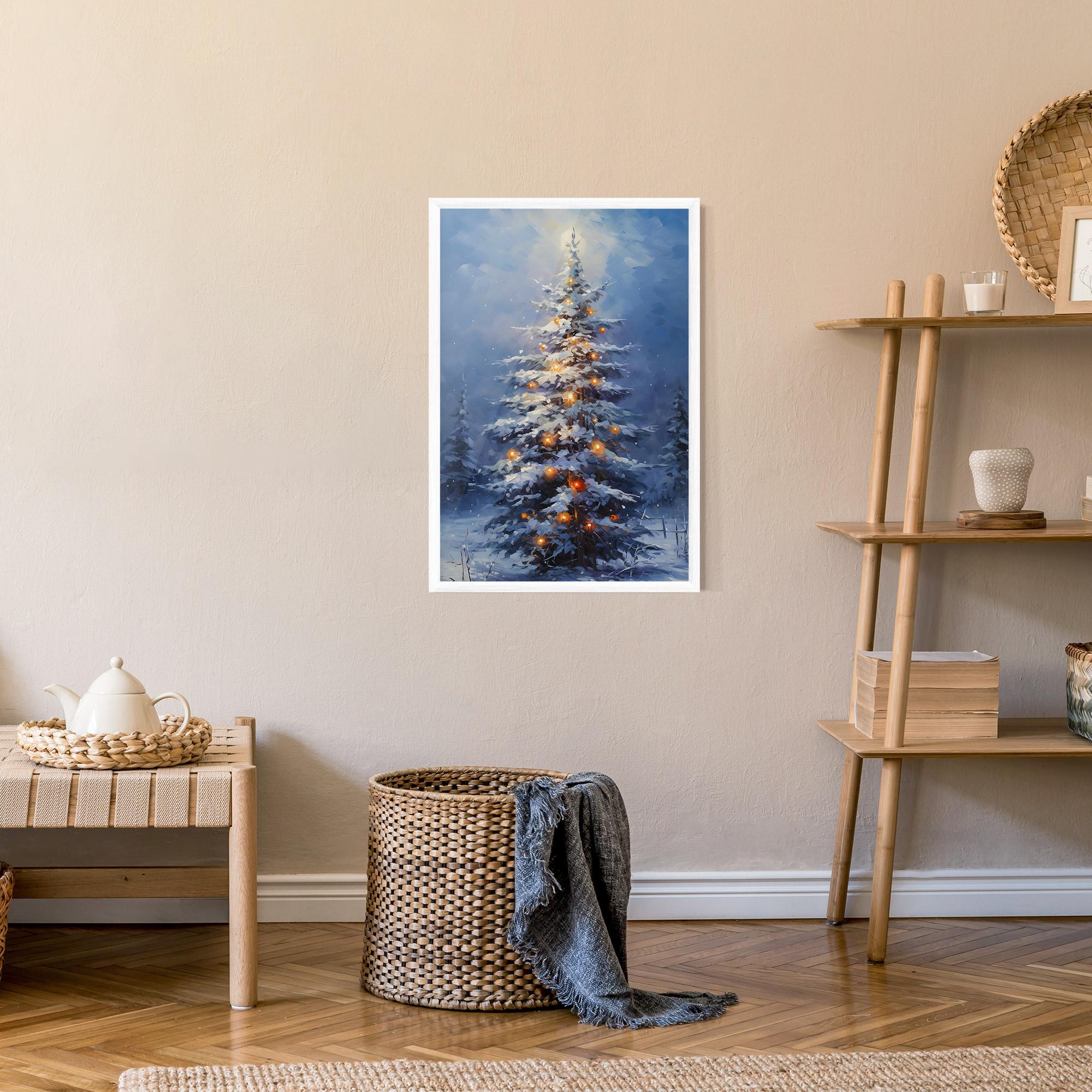 Poster Înrămat Tall Slender Tree mockup 9
