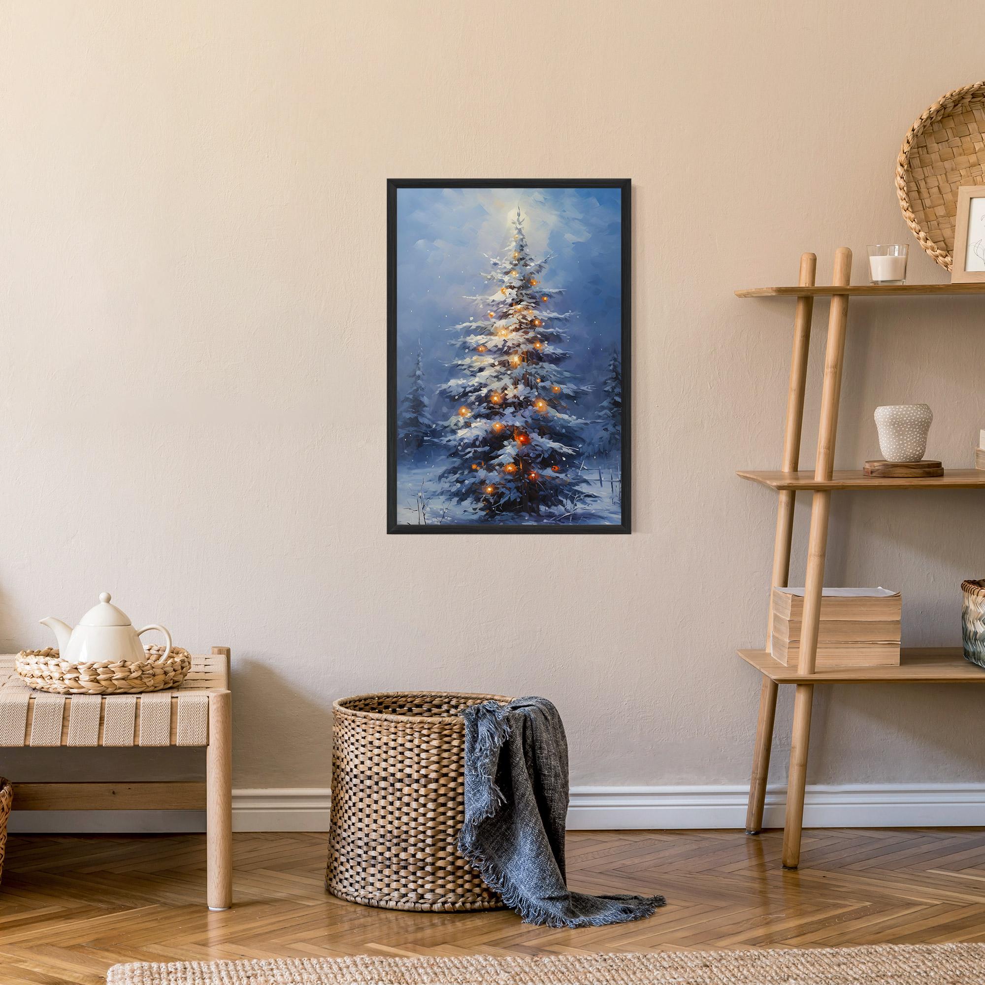 Poster Înrămat Tall Slender Tree mockup 9
