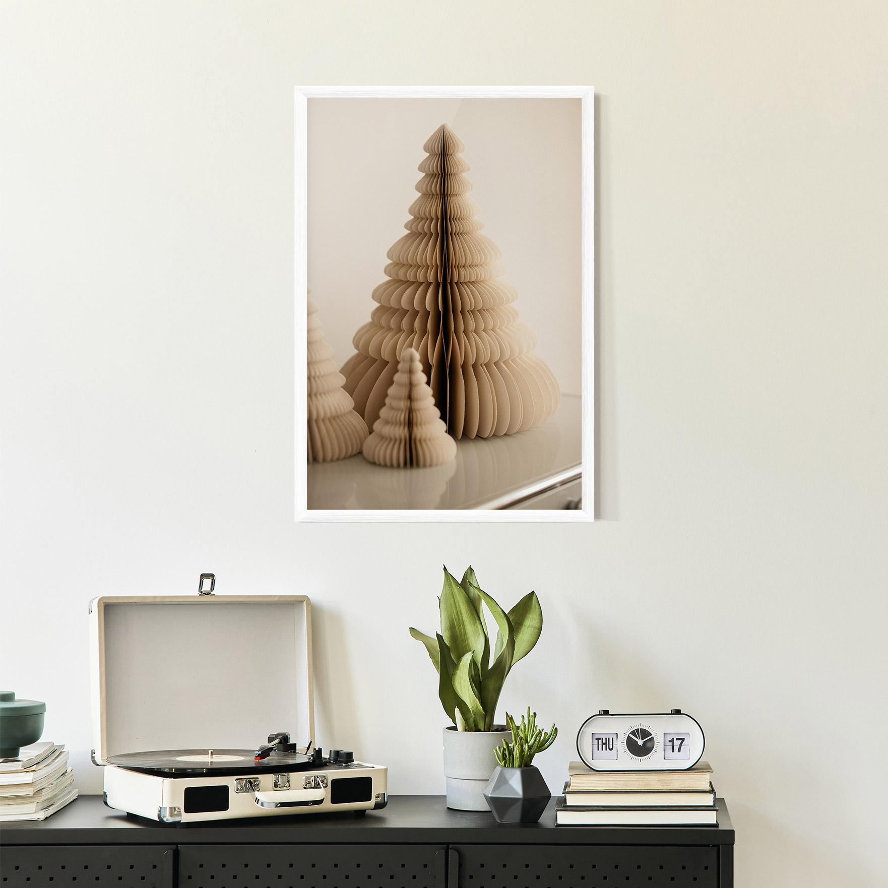 Poster Înrămat Paper Tree mockup 2