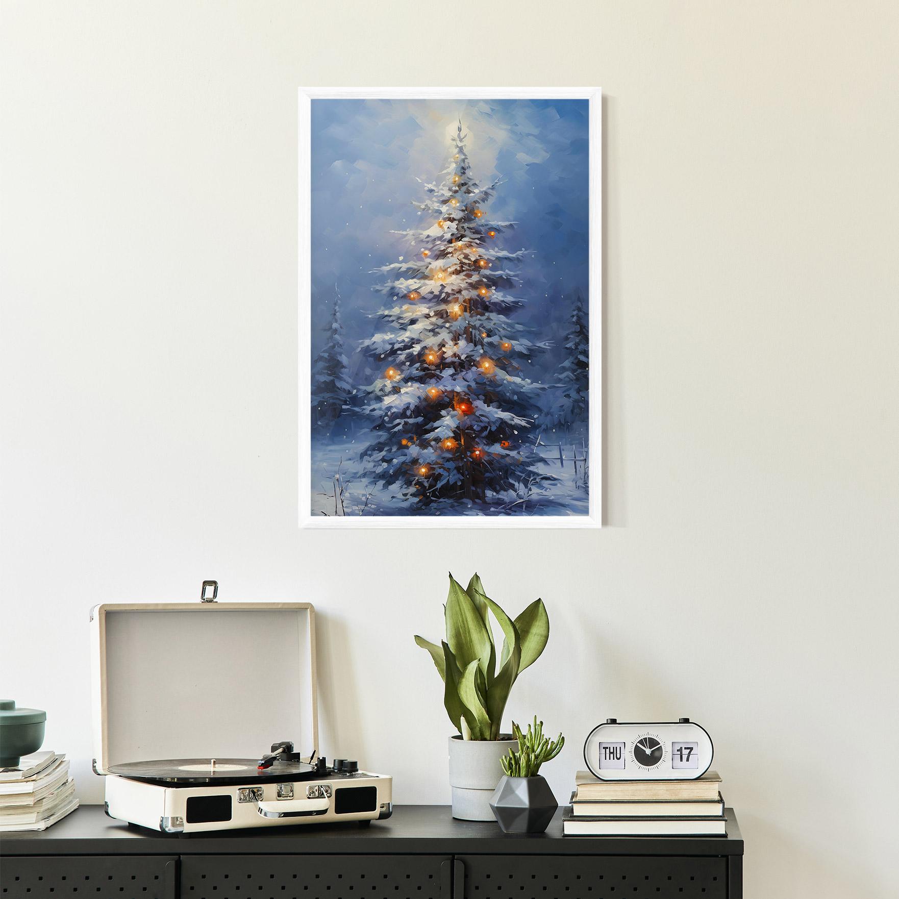 Poster Înrămat Tall Slender Tree mockup 2