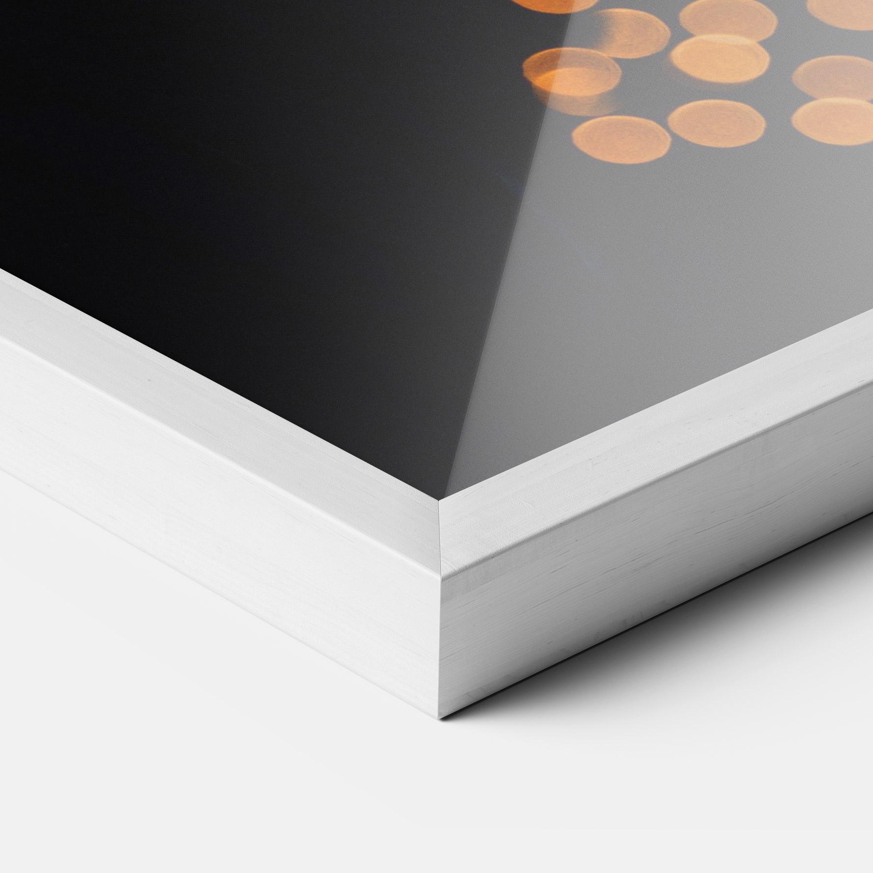 Poster Înrămat Christmas Lights mockup 3