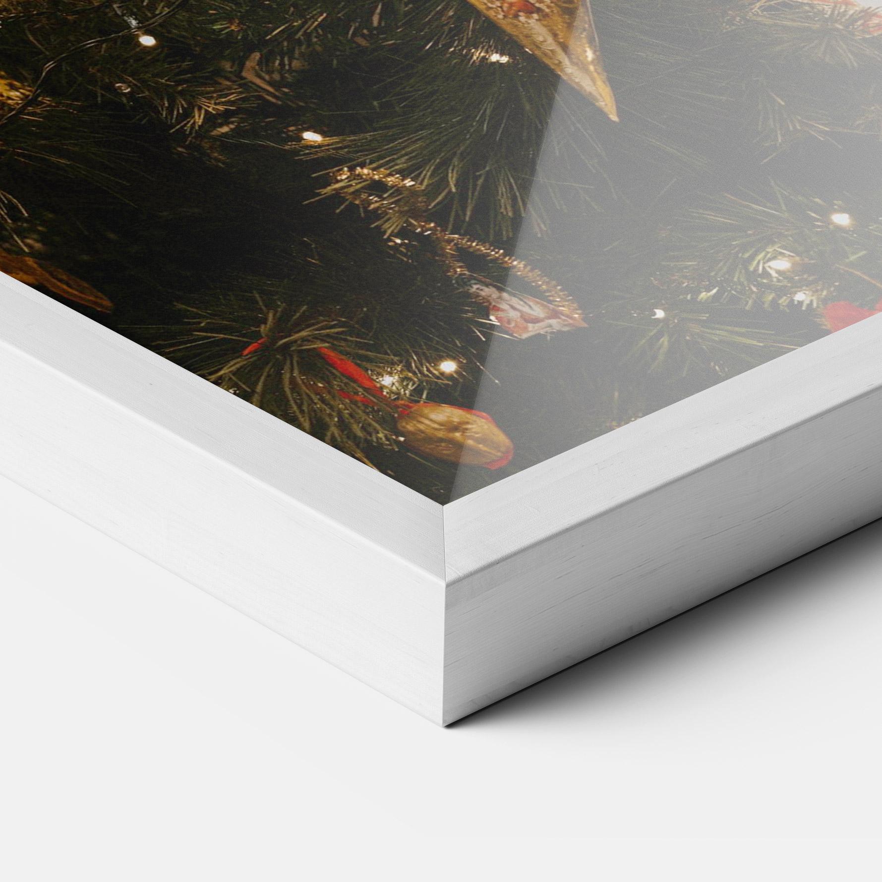 Poster Înrămat Orange Christmas Decor mockup 3