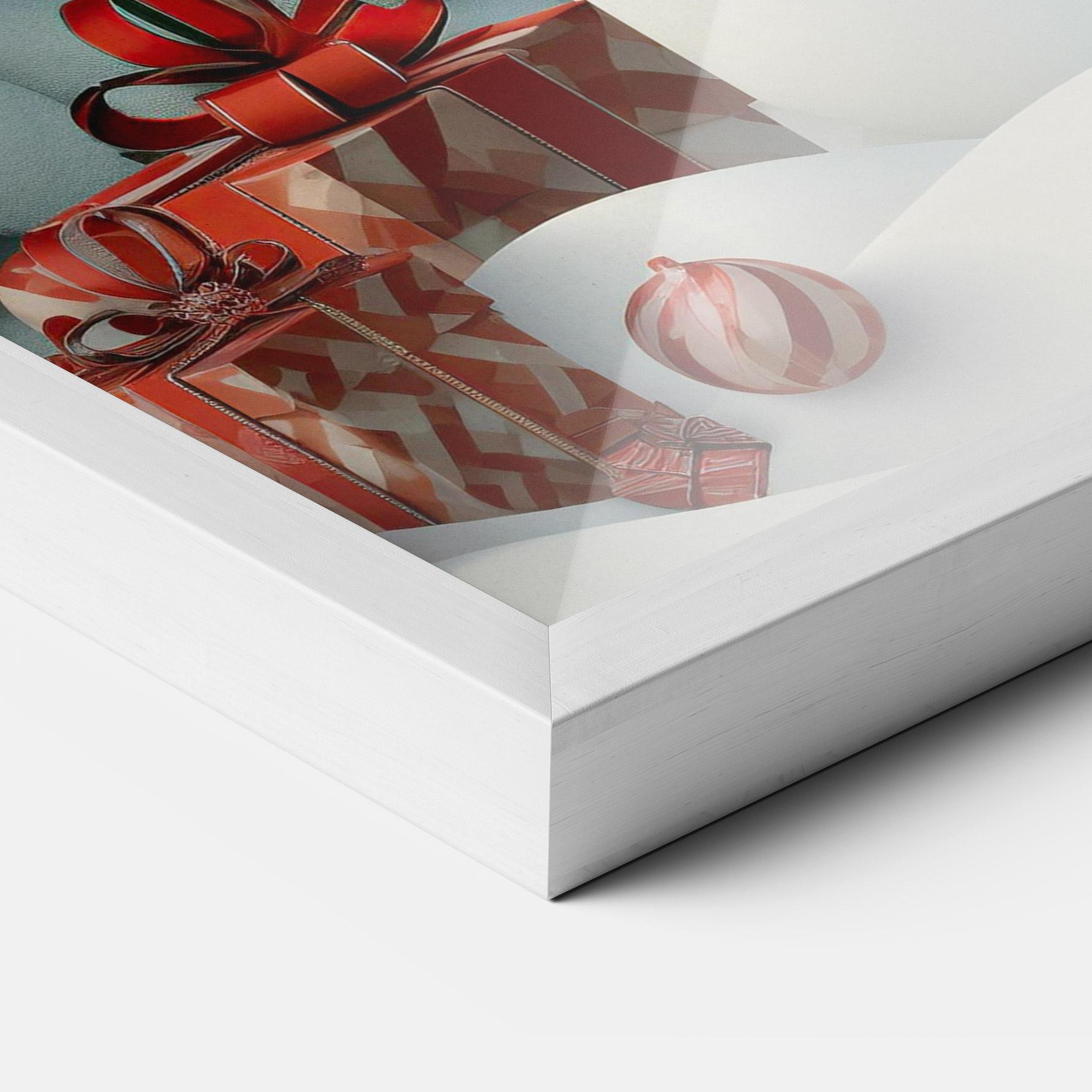 Poster Înrămat Snowman mockup 3