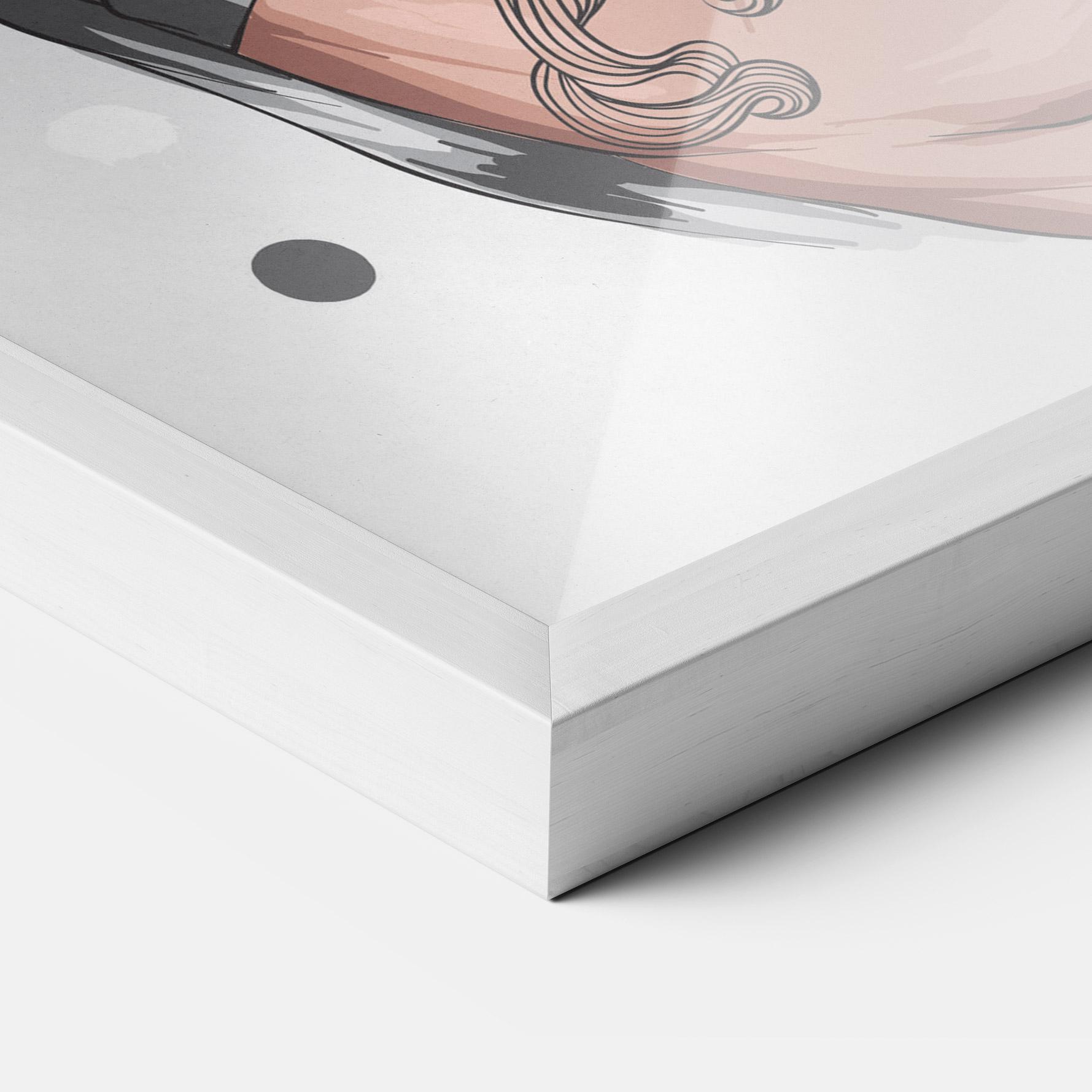 Poster Înrămat Tattoo Santa mockup 3